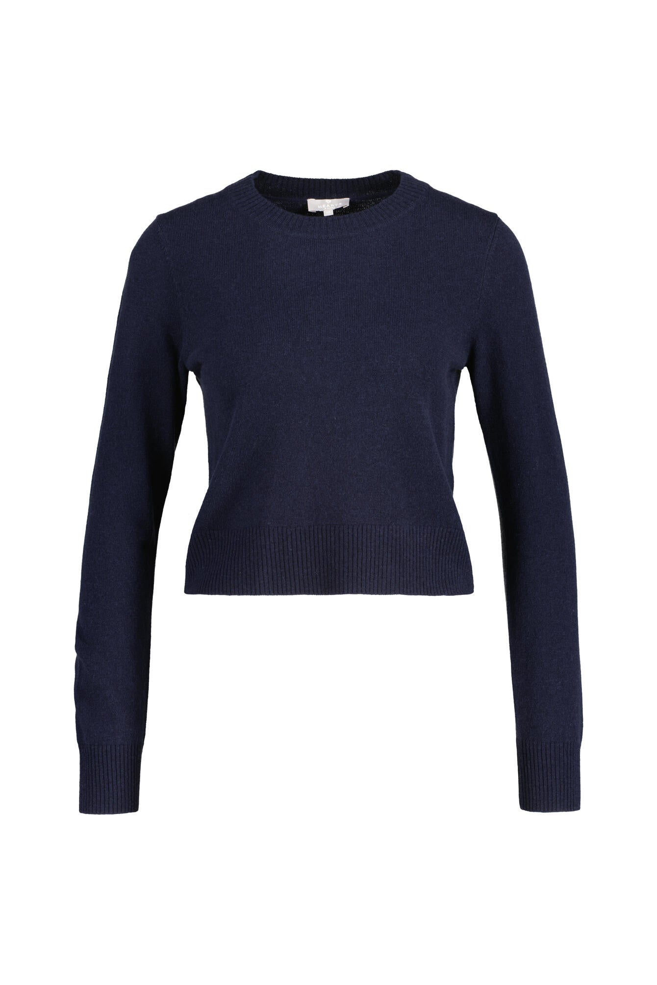 Strickpullover aus Merinowolle - 112 Navy - Blau