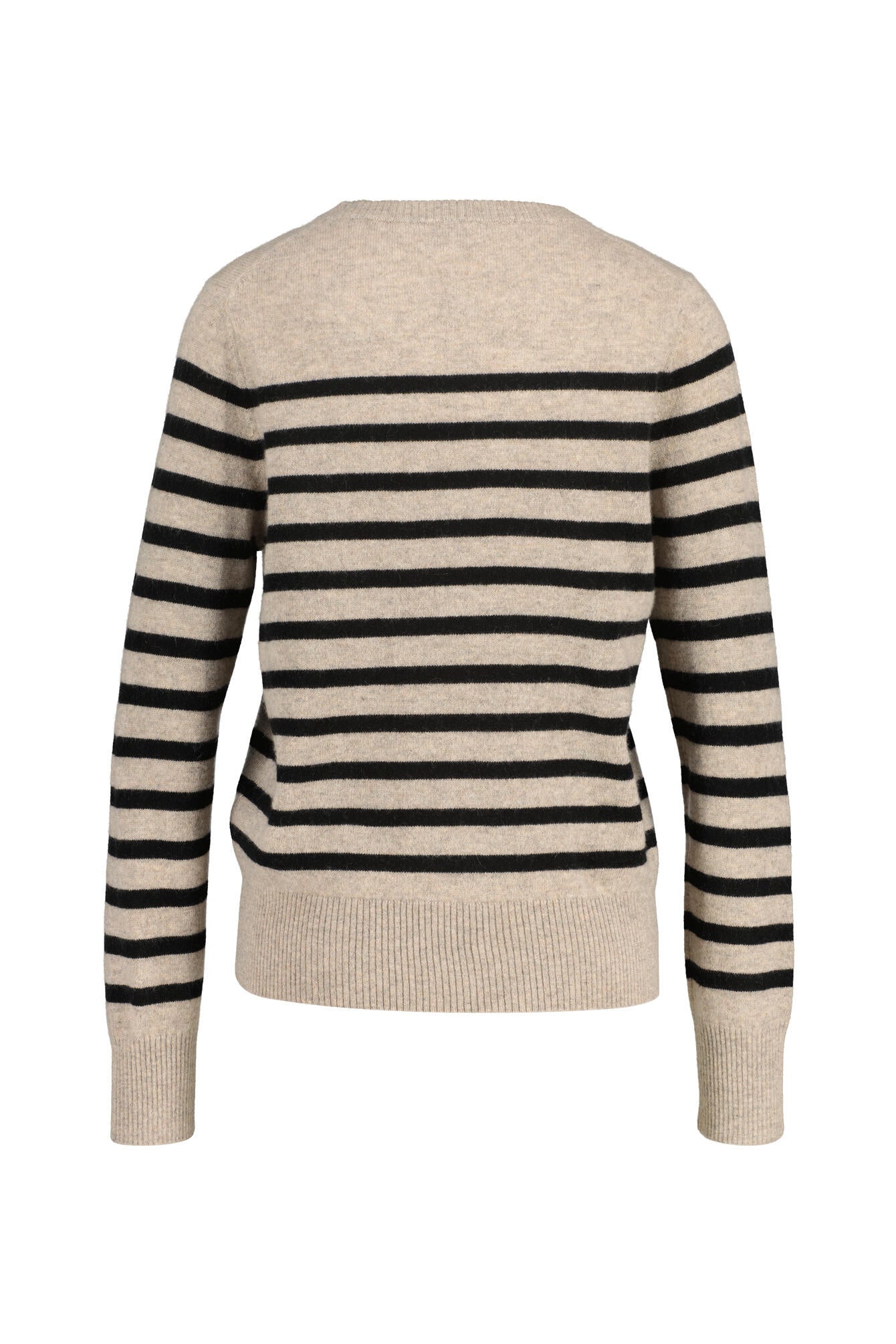 Strickpullover aus Kaschmir - 184 Taupe Black - Grau