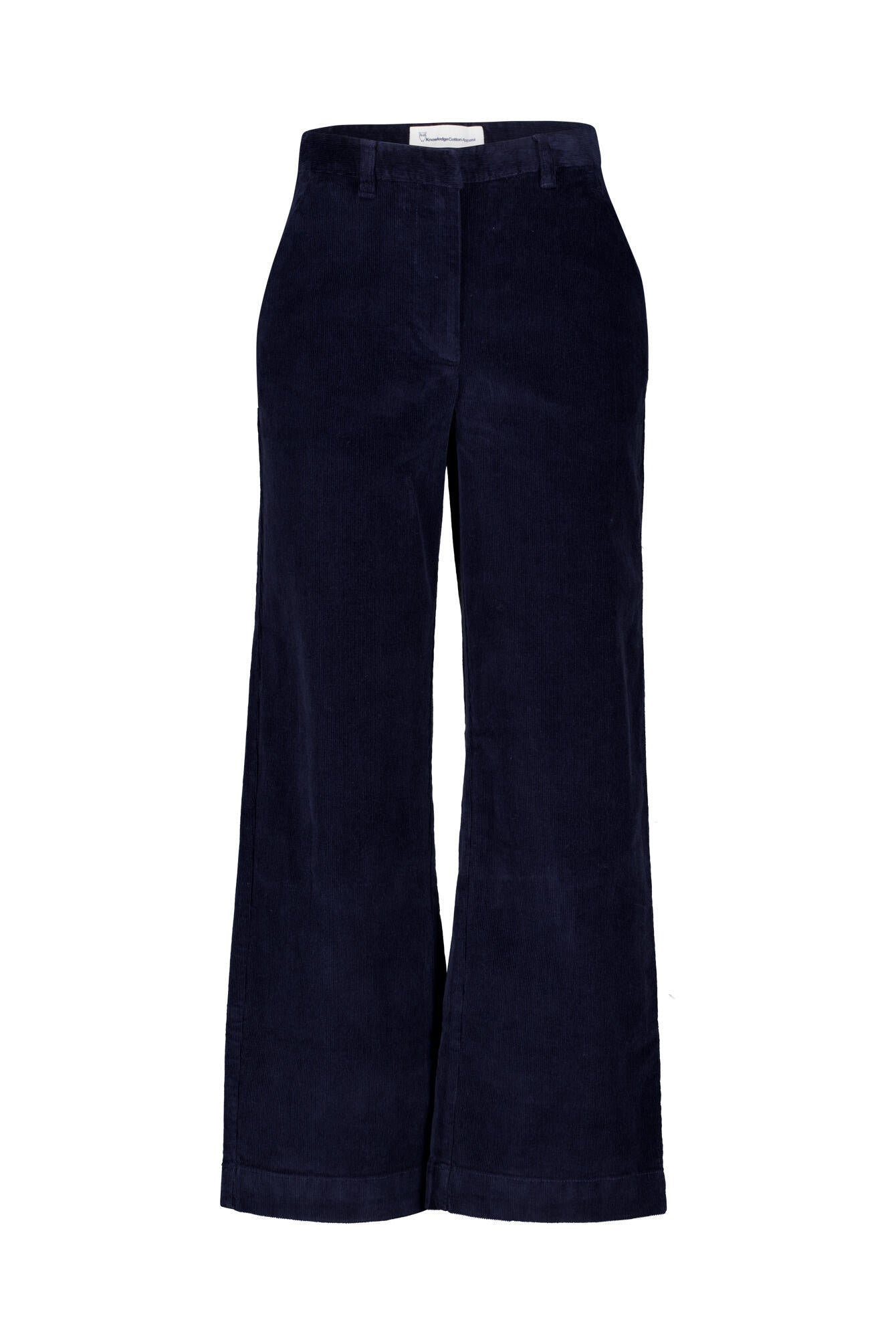 Cordhose Wide Leg - 1412 Night Sky - Blau