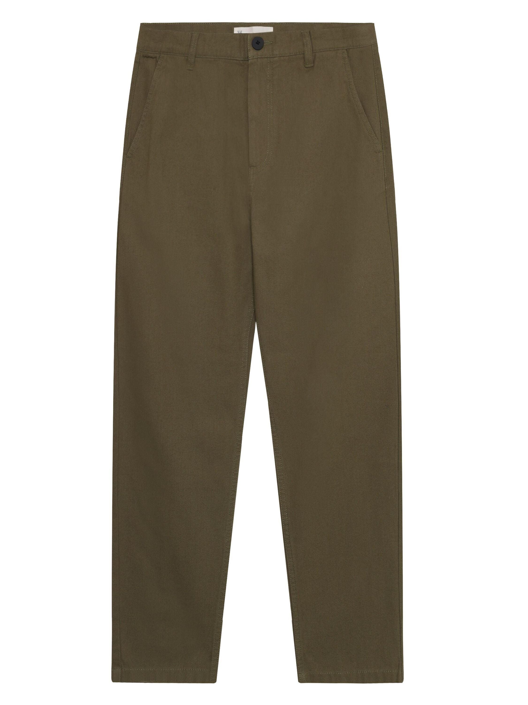Canvashose TIM Tapered Leg - 1068 Olive - Grün