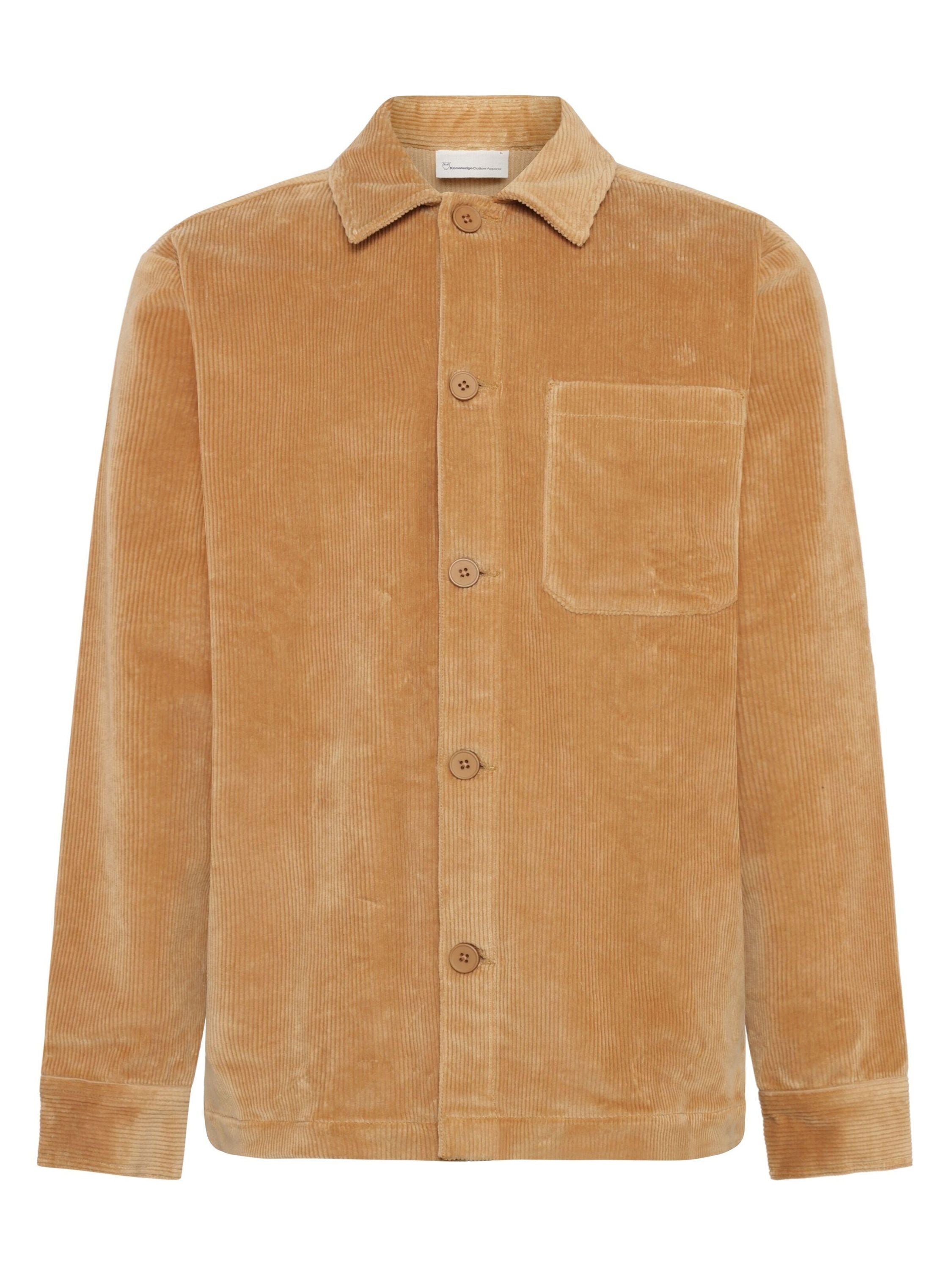 Cordovershirt aus Bio-Baumwolle - 1484 Apple - Braun