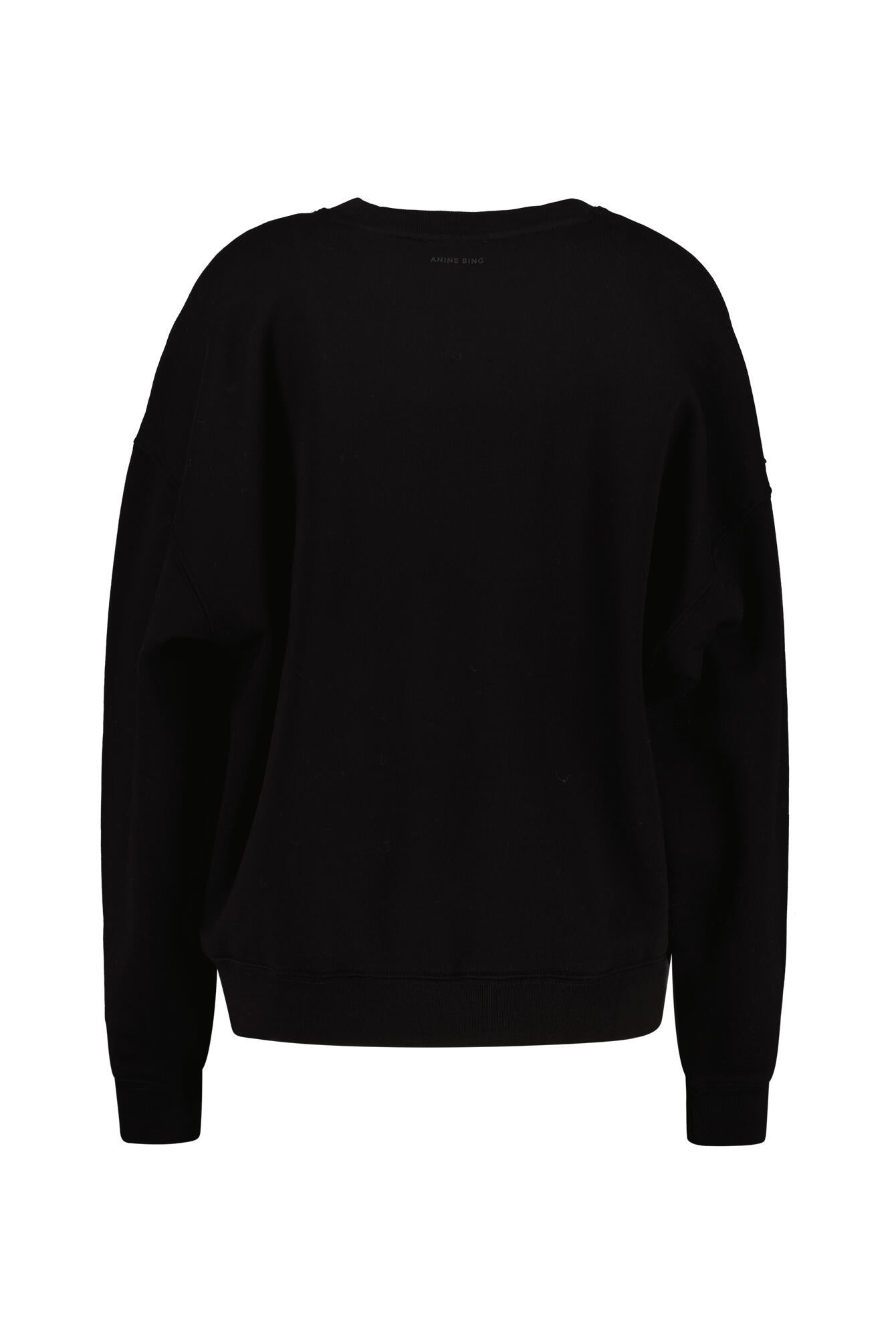 Sweatshirt MILES aus Baumwolle - Black - Schwarz