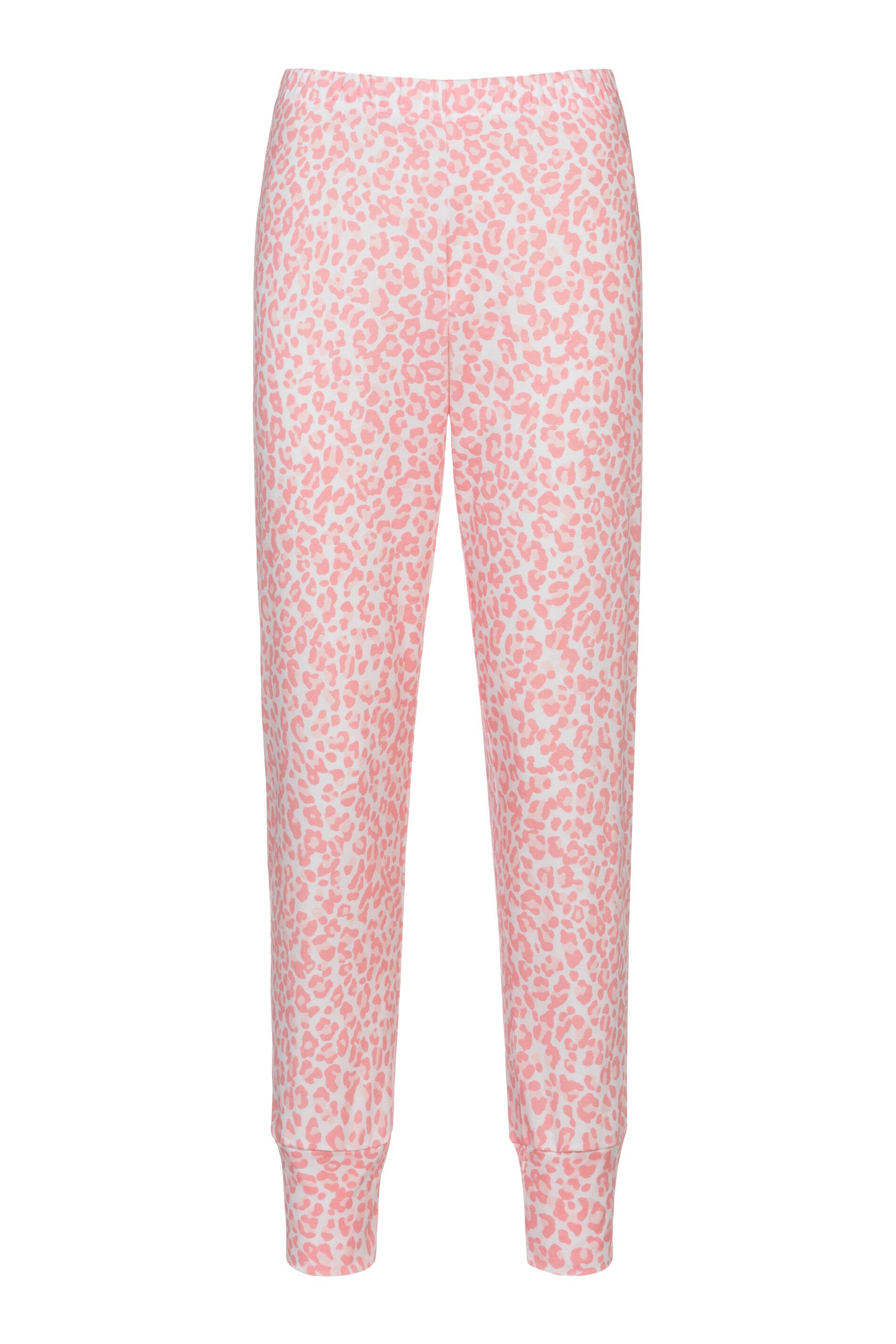 Schlafhose mit Leoprint - 794-petal pink - Rosa