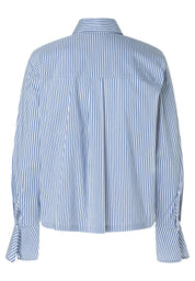 Bluse gestreift Boxy Fit - 2010 - Blau | Weiß