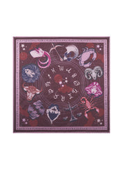 Nickituch aus Seide - RED3 - Rot