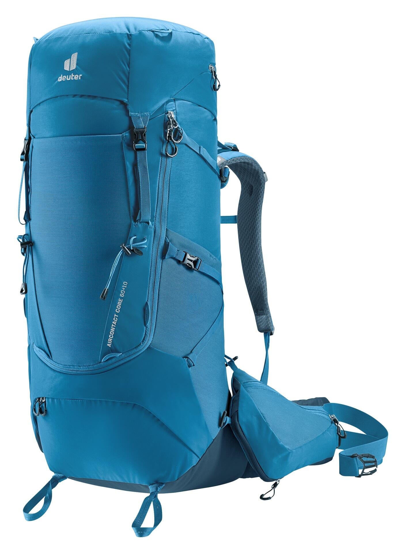 Trekkingrucksack Aircontact Core 60+10 - 1358-reef-ink - Blau