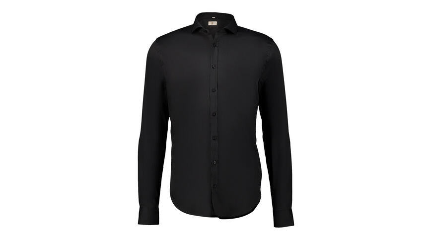 Hemd Regular Fit - 07 - Schwarz