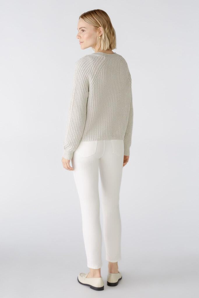 Strickjacke aus Baumwollmischung - 0711 - Beige