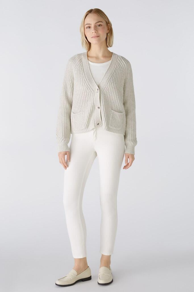 Strickjacke aus Baumwollmischung - 0711 - Beige