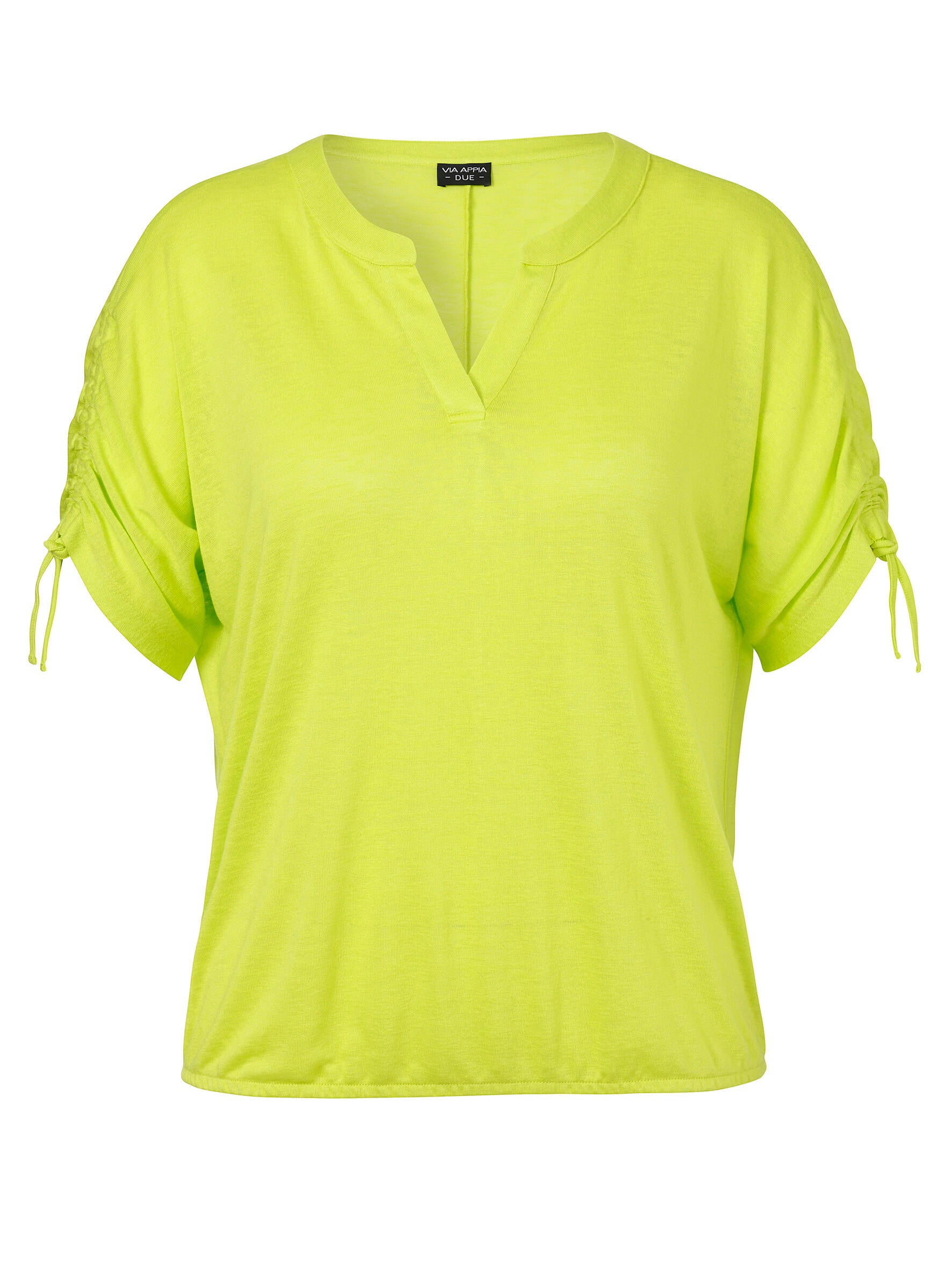 T-Shirt aus Viskosemix - 580 - Grün