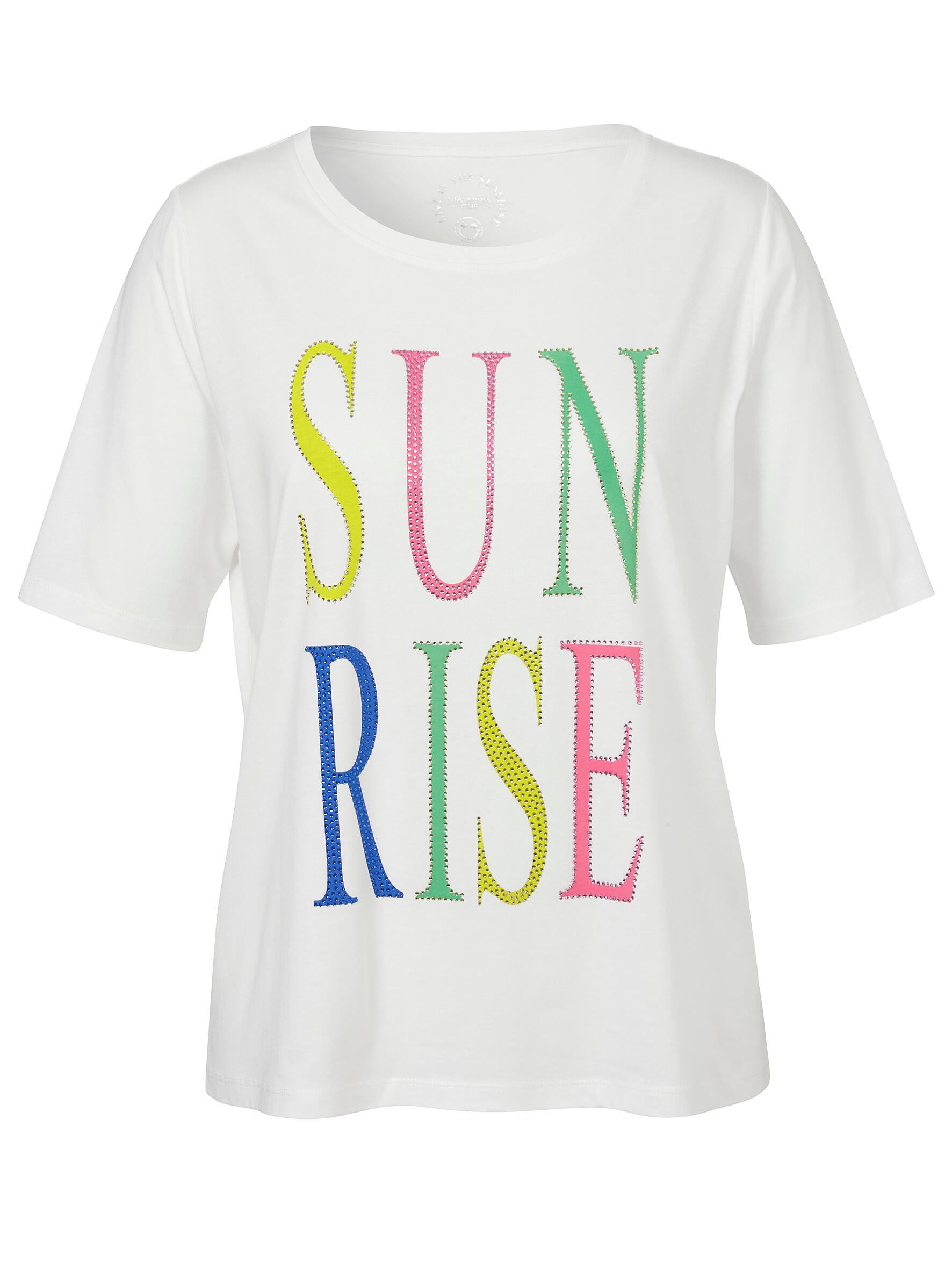 T-Shirt aus Baumwollmix - 953 - Weiß
