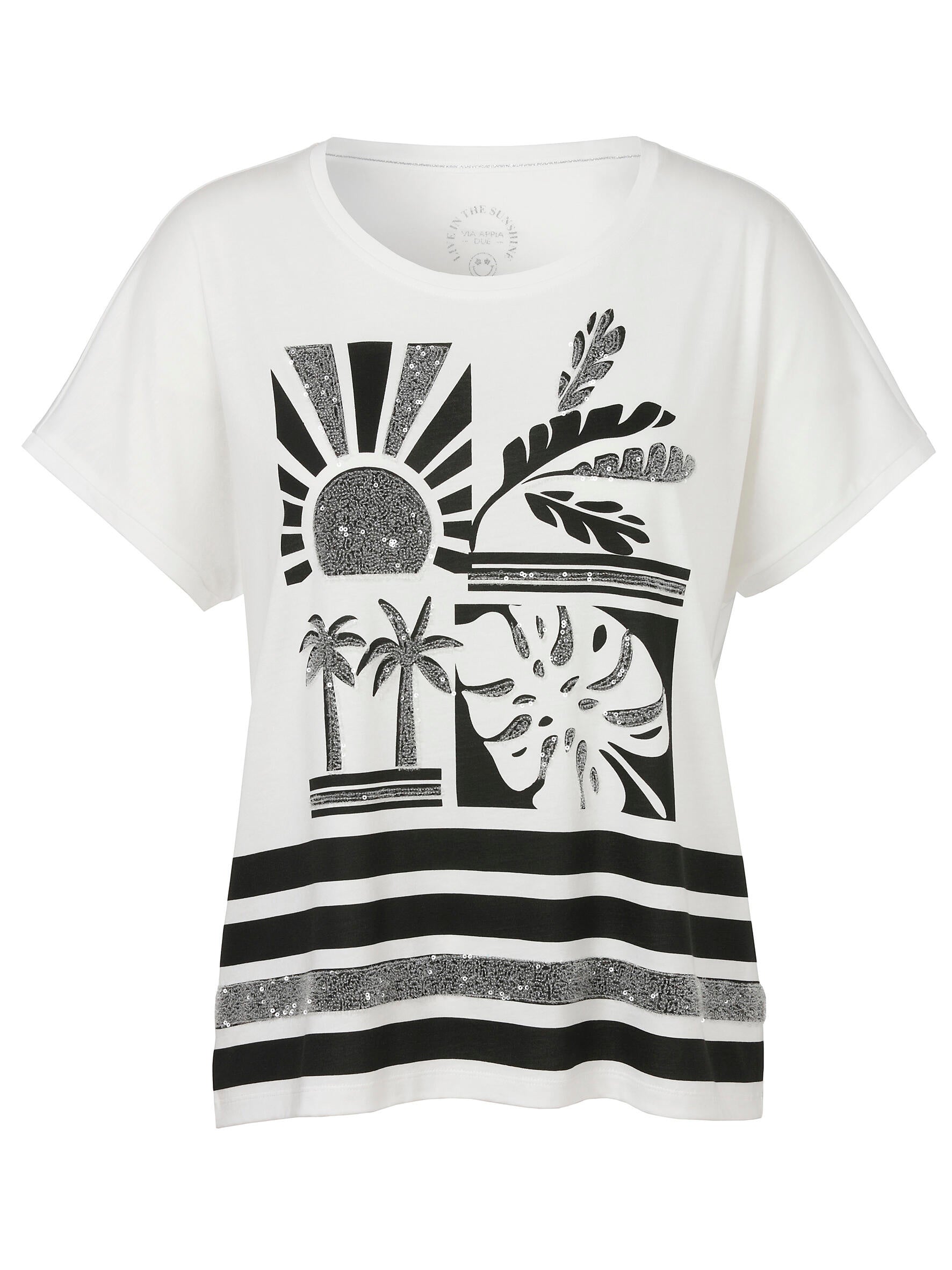 T-Shirt aus Baumwollmix - 950100 - Weiß