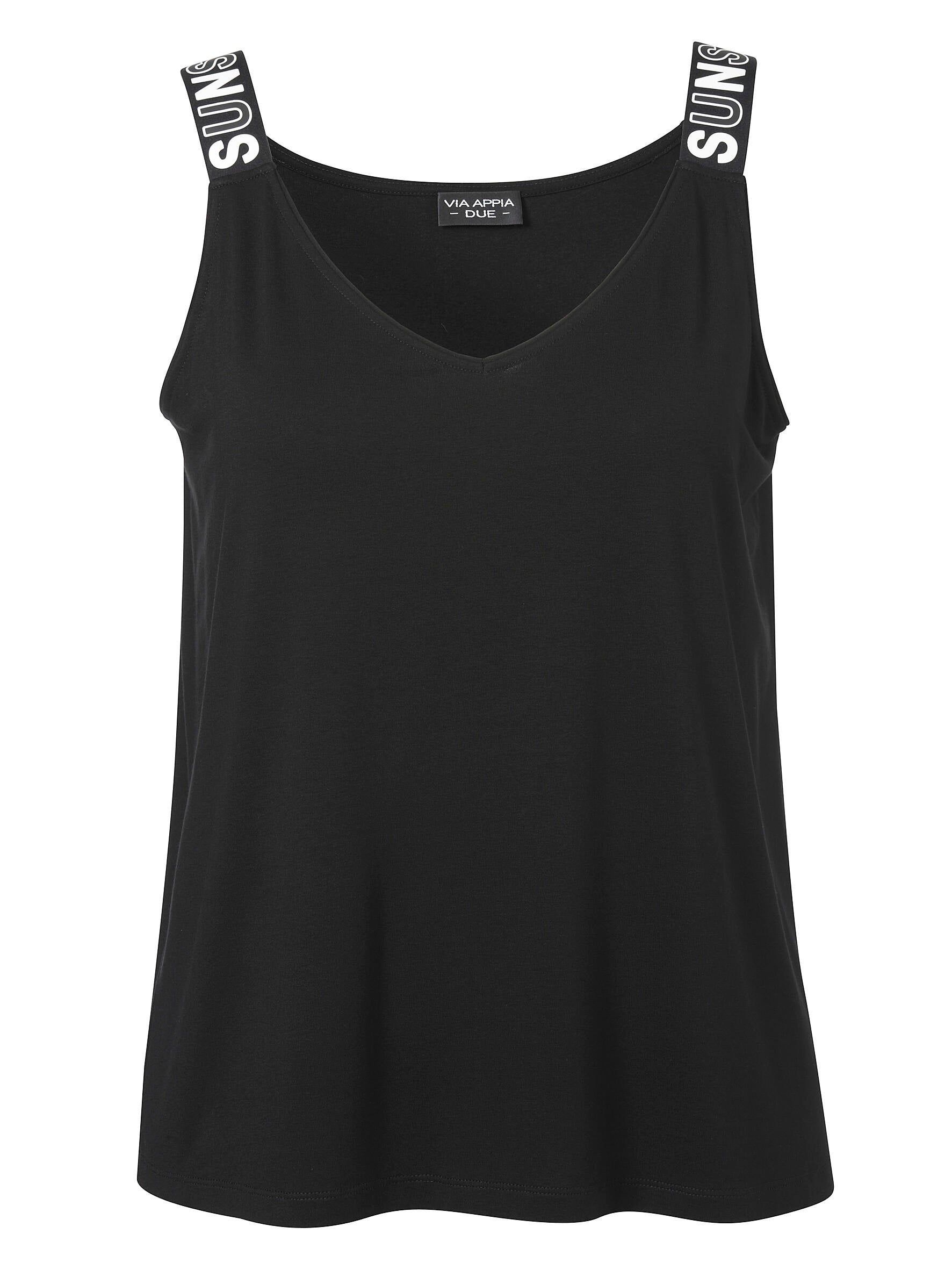 Tanktop aus Viskose - 100950 - Weiß