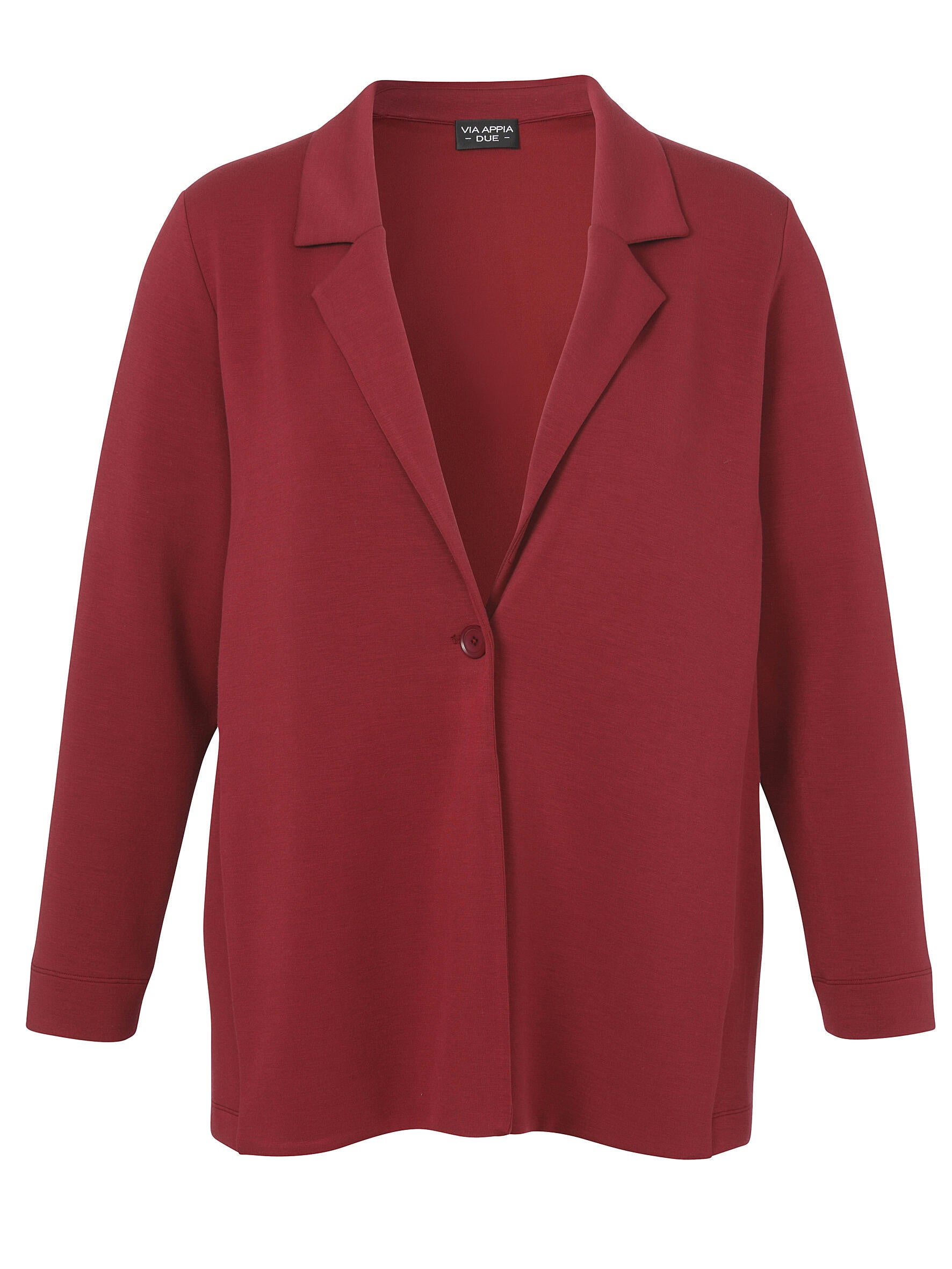 Blazer aus Viskosemix - 610-beere - Rot