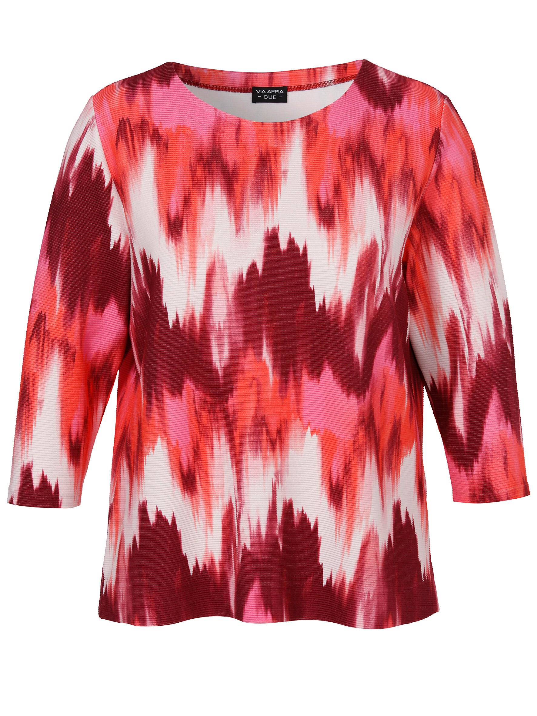 Sweatshirt aus Viskosemix - 613-beere multicolor - Violett