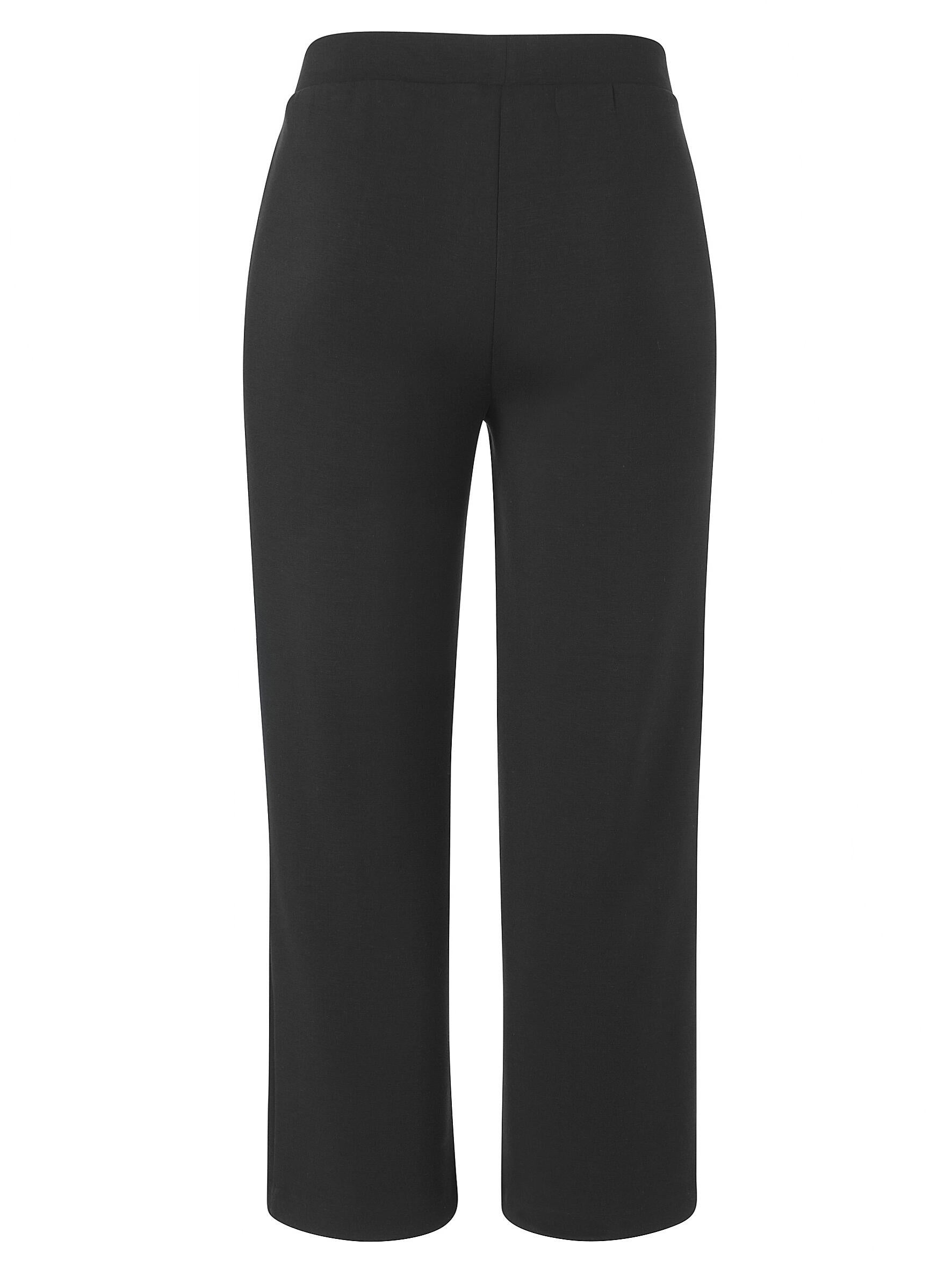 Freizeithose Wide Leg - 100-schwarz - Schwarz