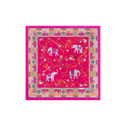 Seidentuch LUCKY ELEPHANT 53x53 - 9350-multi pink - Pink