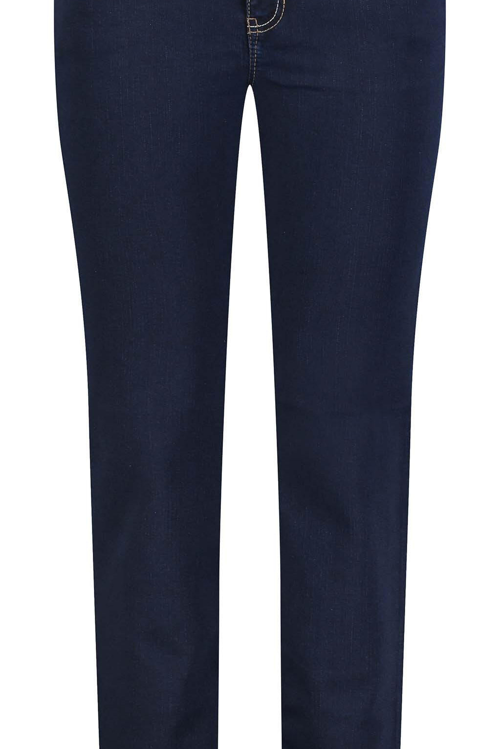 Jeans Angela - D801 dark rinsewash - Blau