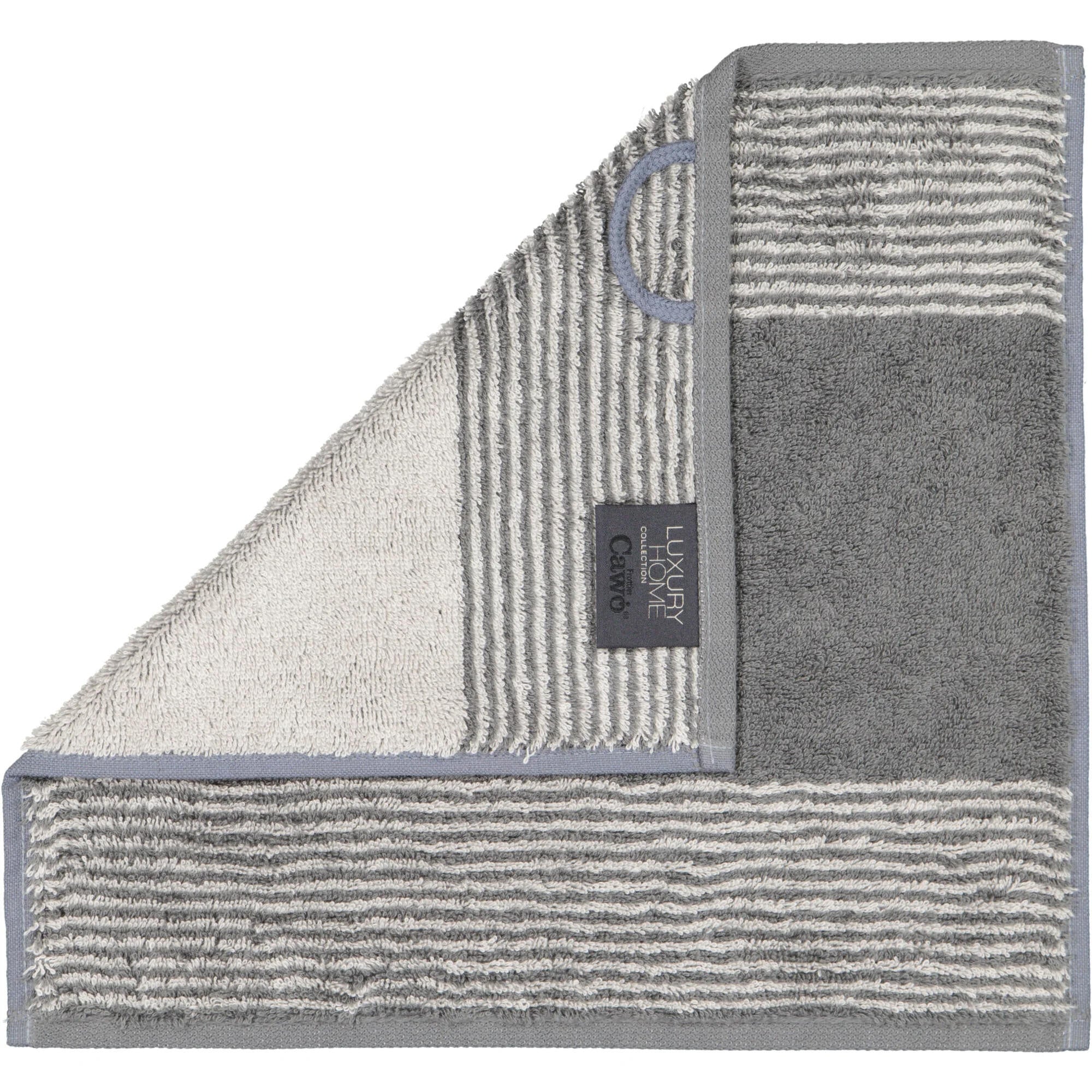 Seiflappen 30 x 30 - 77 - Grau