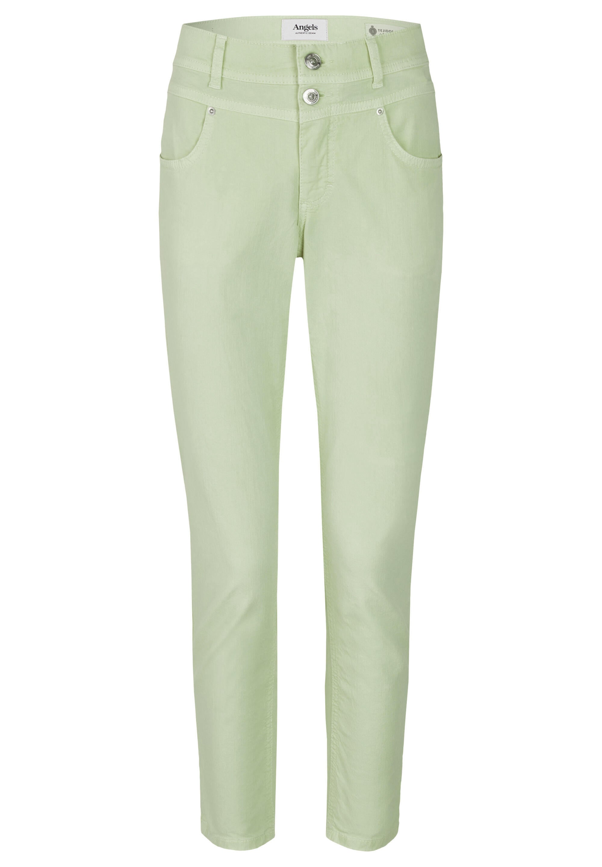 Jeans Slim Fit - 5885-sage green used - Grün