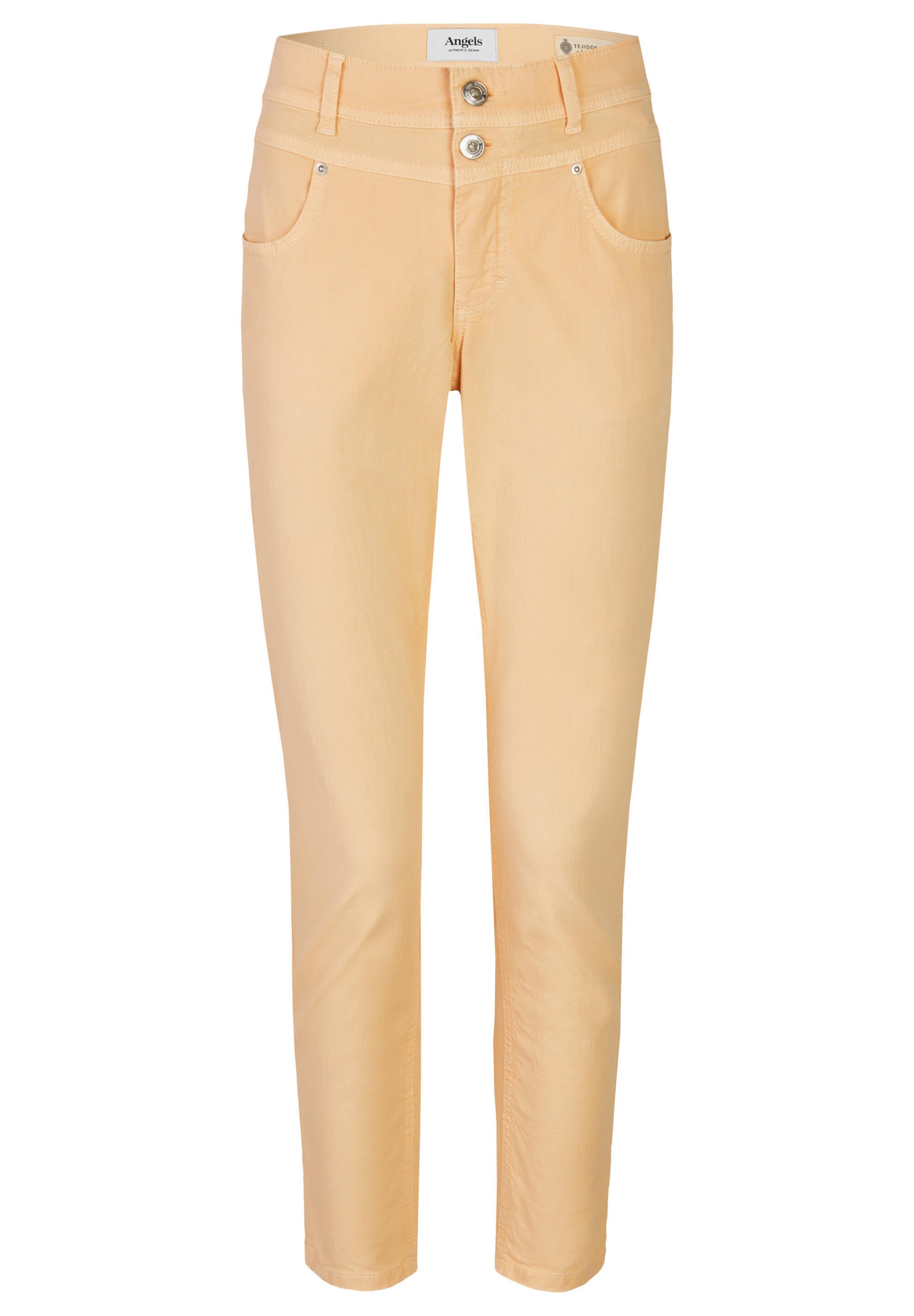 Jeans Slim Fit - 7865-pastel orange used - Orange