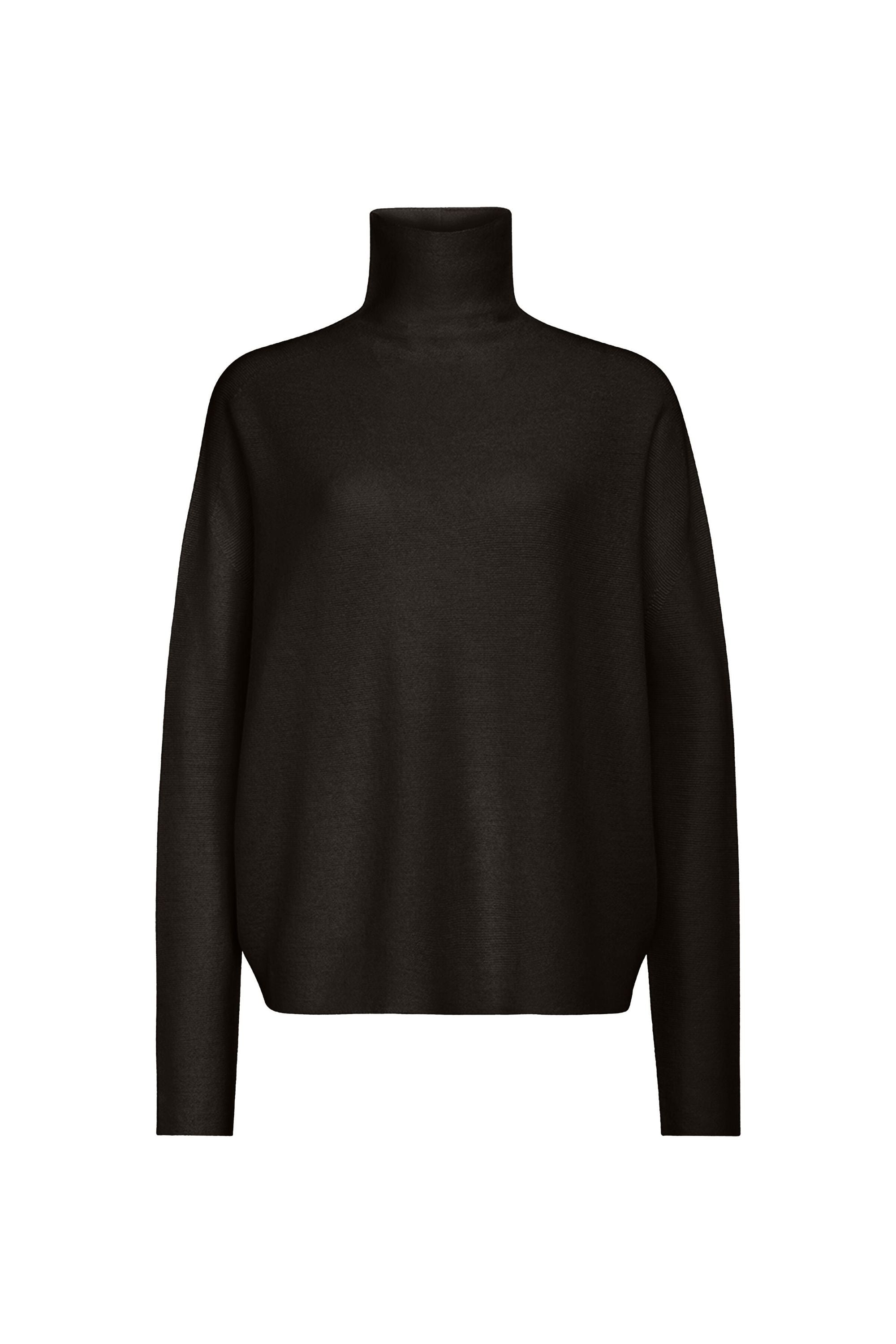 Strickpullover aus Schurwolle - 1104 - Braun