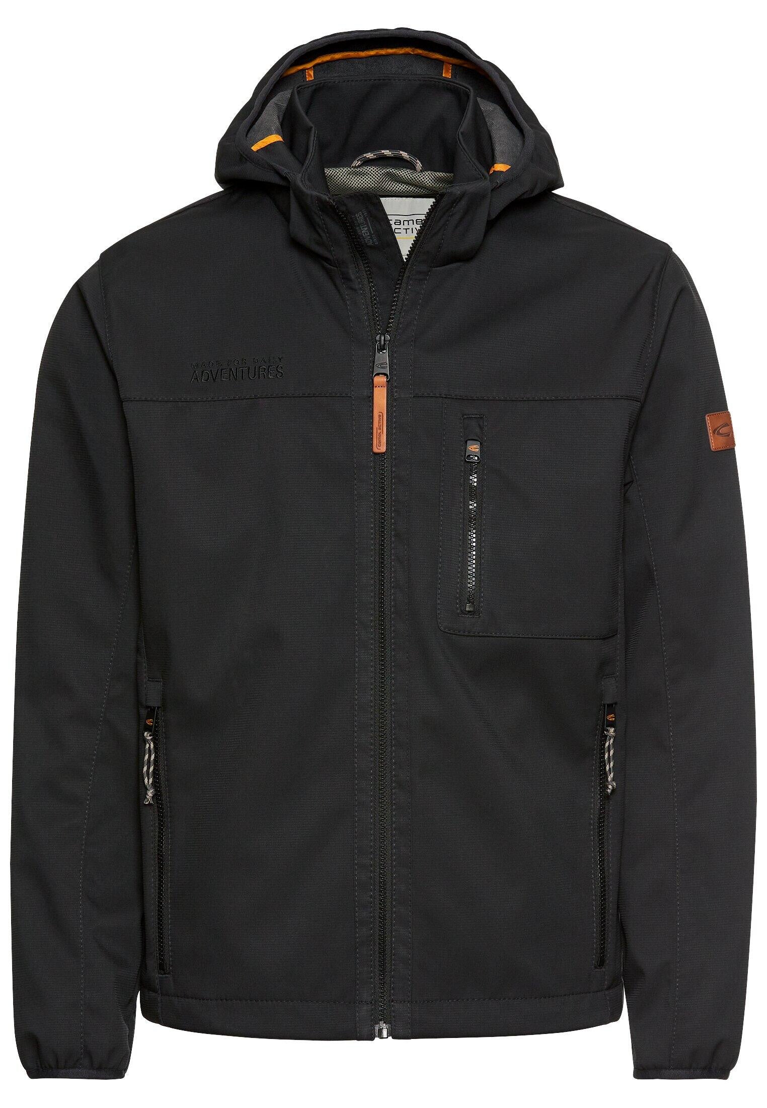 Softshell Jacke aus recyceltem Polyester - 88-Asphalt - Schwarz