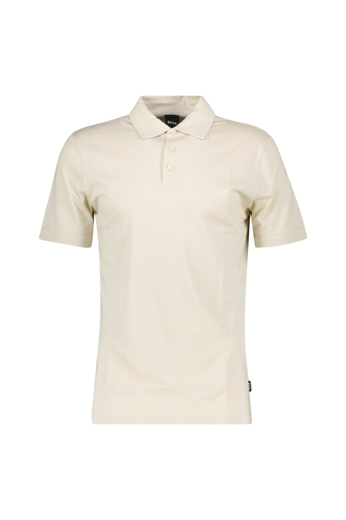 Poloshirt aus Lyocellmix - 131-Open White - Beige
