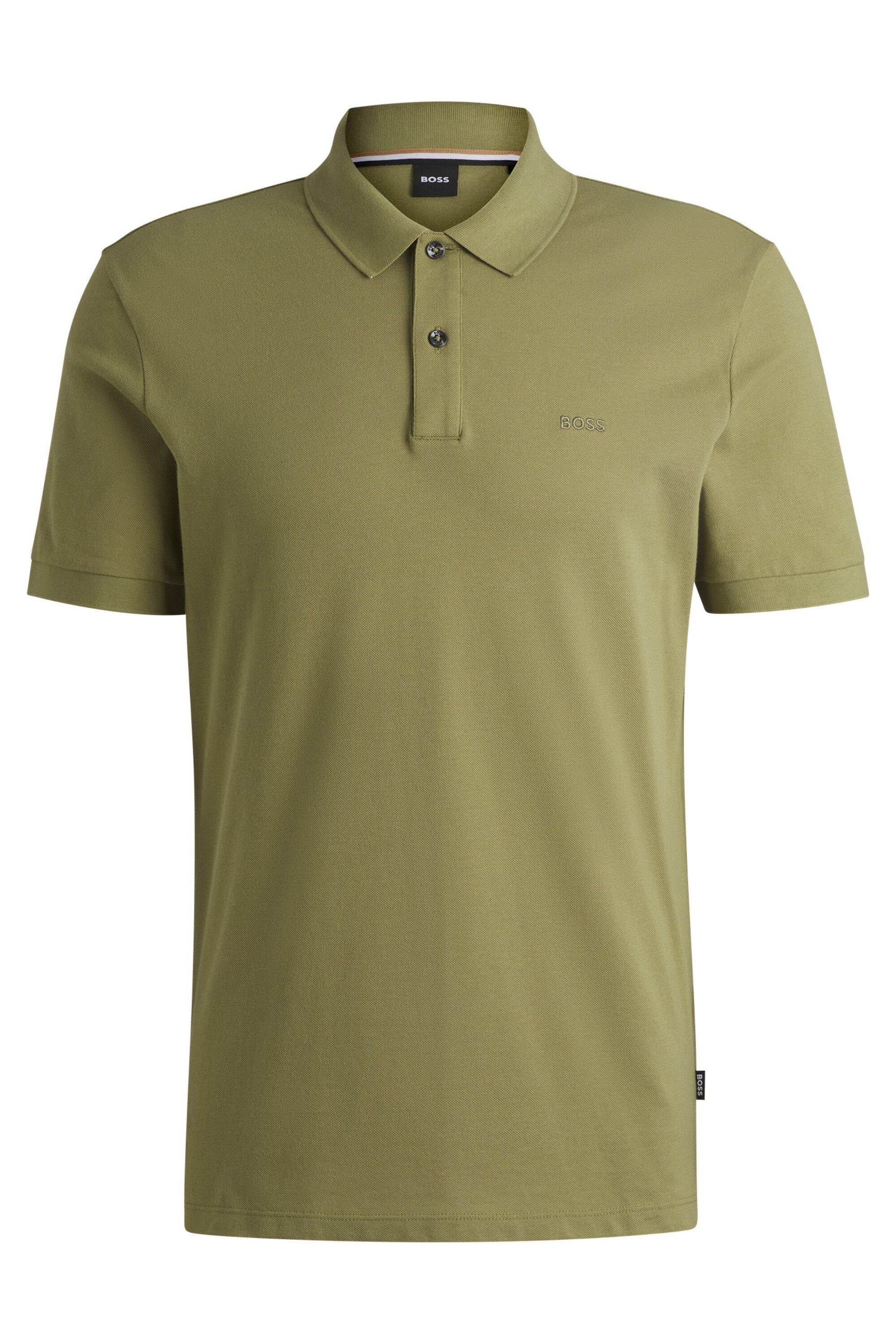Poloshirt aus Baumwolle - 311-Medium Green - Grün