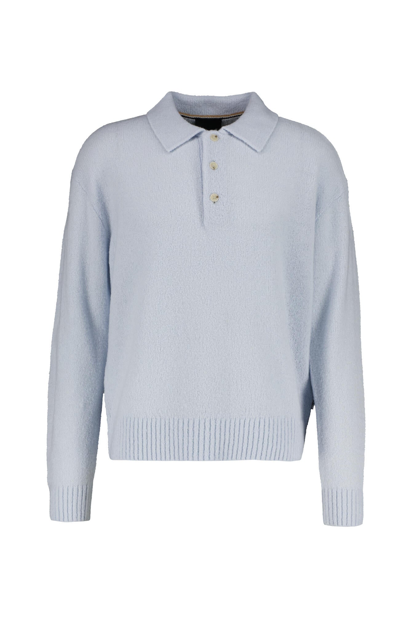 Strickpullover HADONE aus Schurwolle - 499-Open Blue - Blau