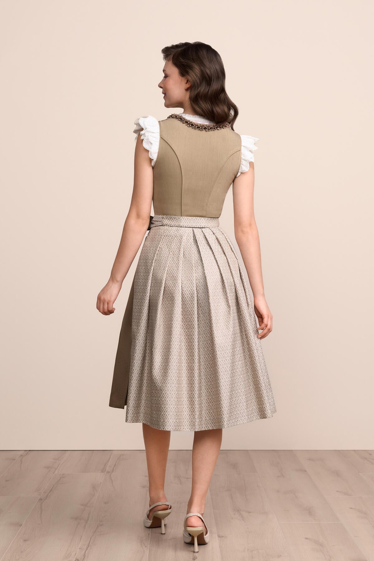 Dirndl ANICA 70cm - 23-beige - Beige
