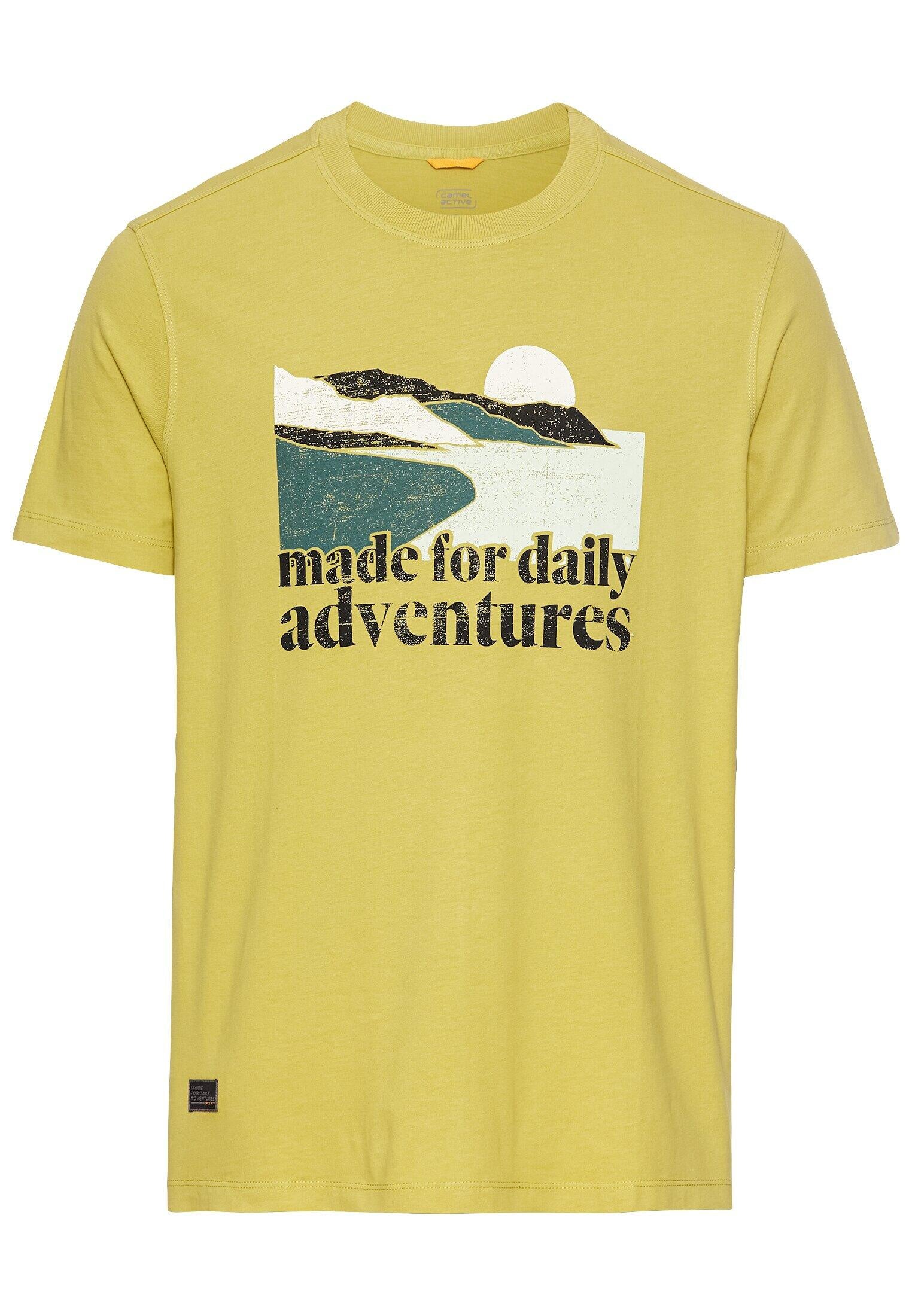 T-Shirt aus Baumwolle - 33-Moss - Grün