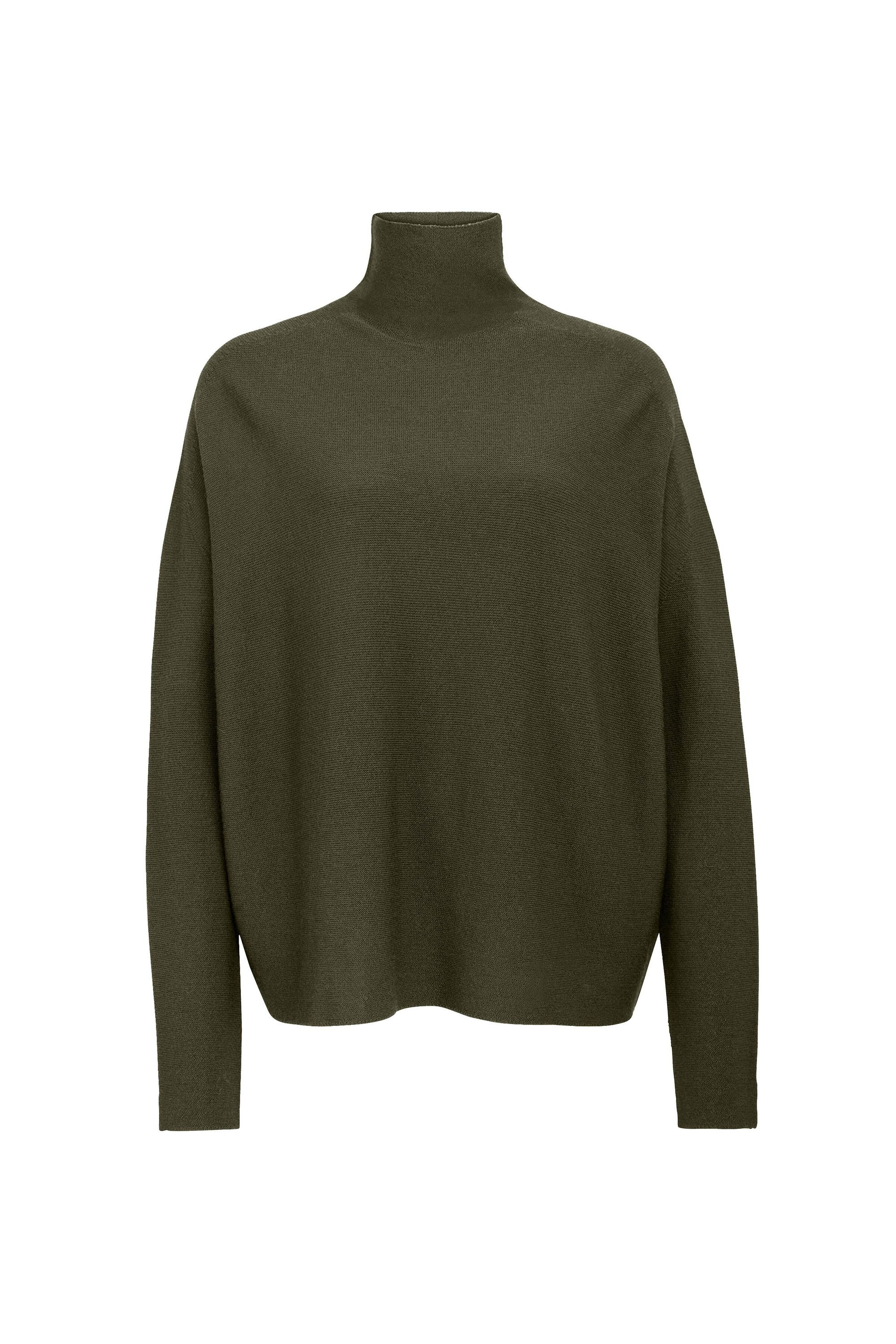 Strickpullover aus Schurwolle - 2003 - Grün