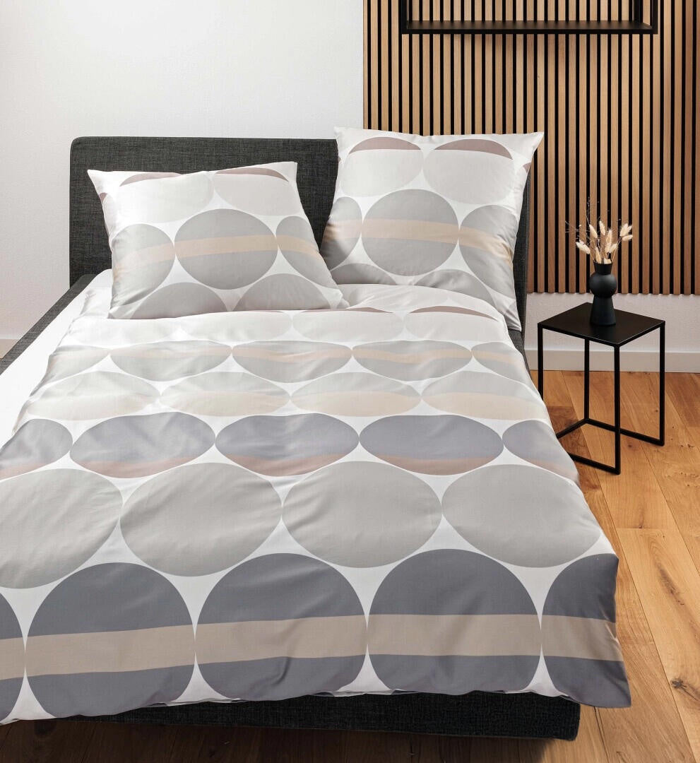 Bettwäsche J. D. - 08-grau sand - Beige