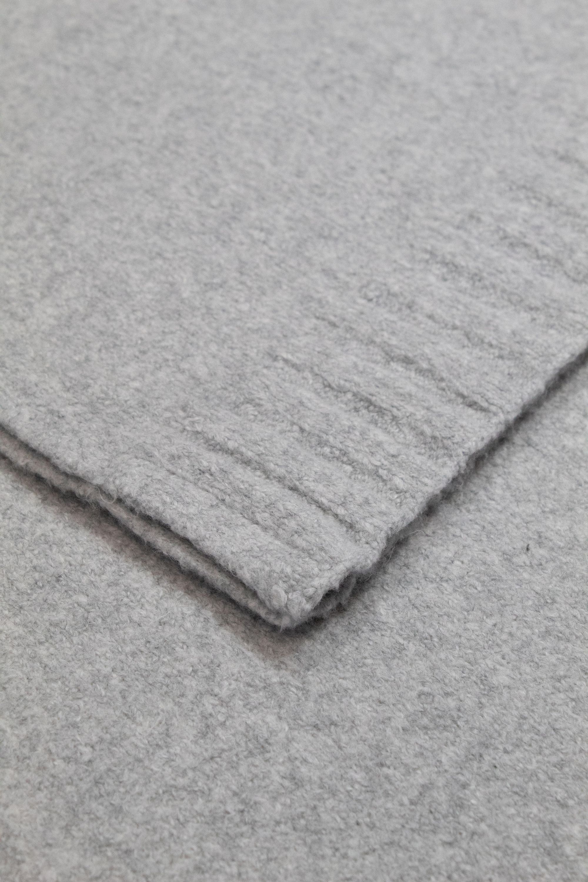 Schal ALEXIO aus Baumwollmix - 9300-silver uni - Grau