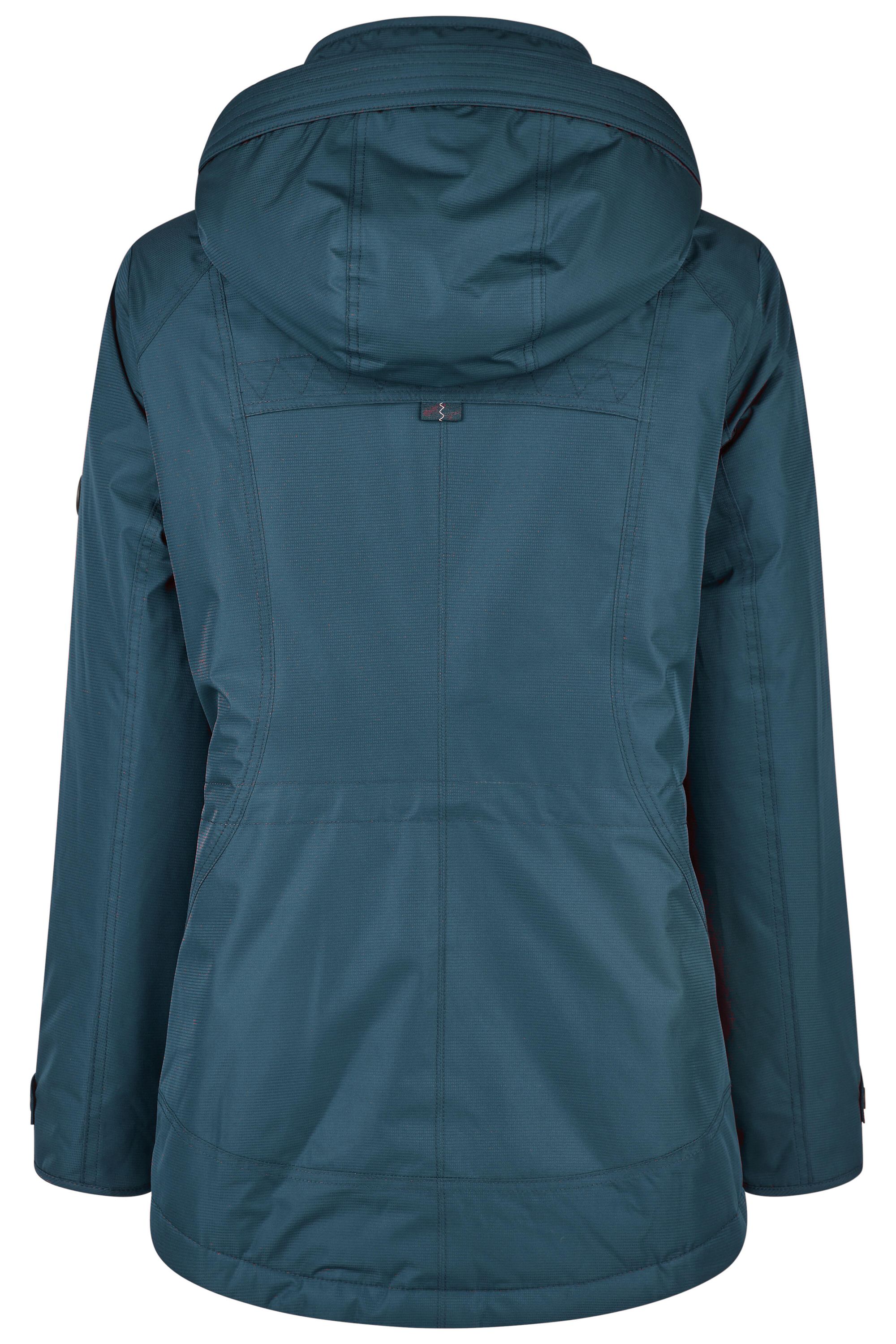 Steppjacke mit Kapuze - 850-navy - Blau