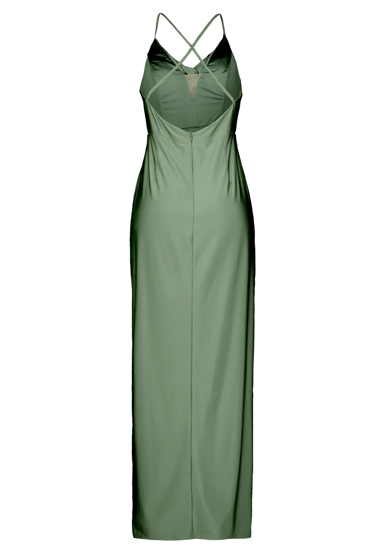 Abendkleid Maxi - 5547-Light Aventurine - Grün