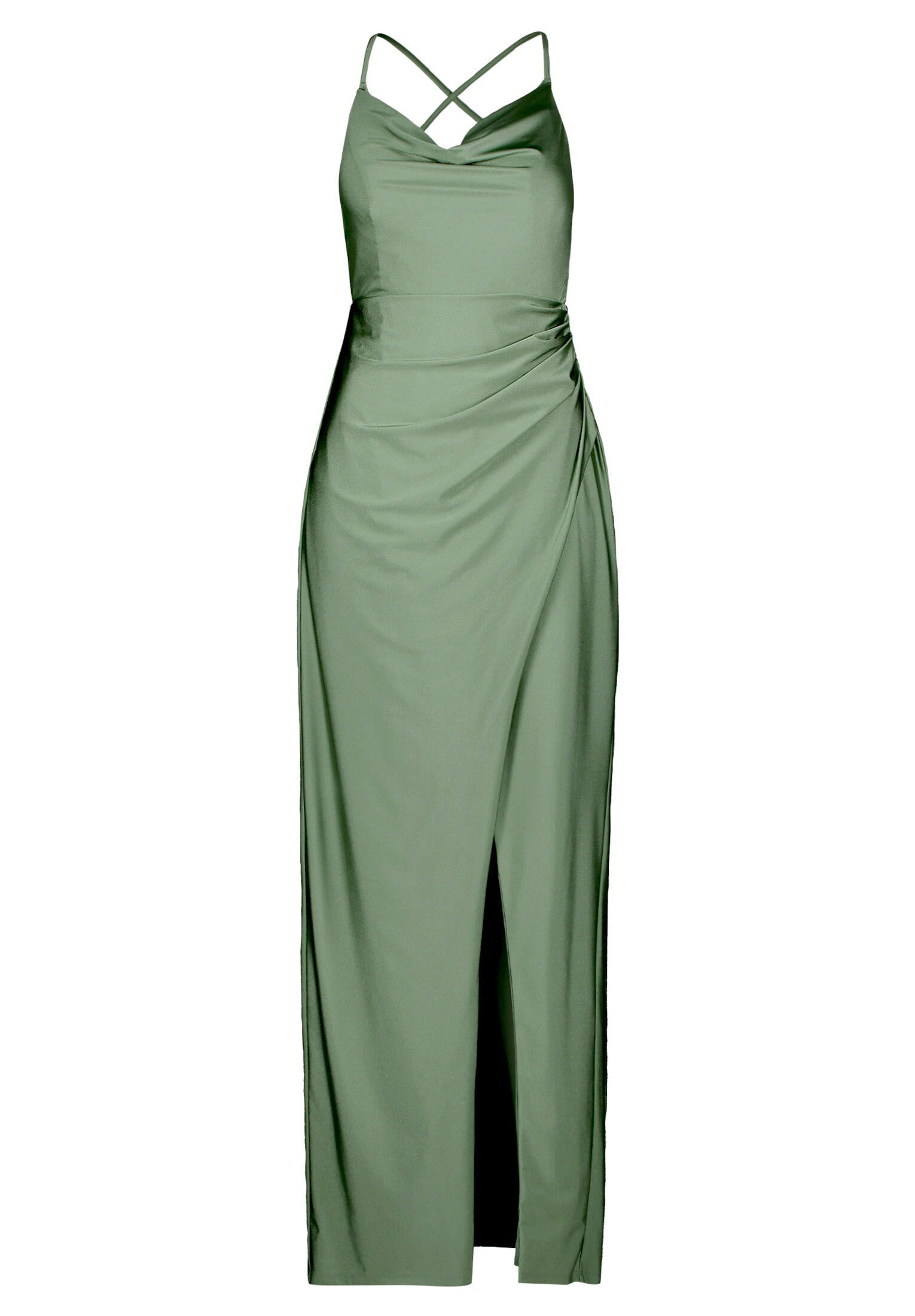Abendkleid Maxi - 5547-Light Aventurine - Grün