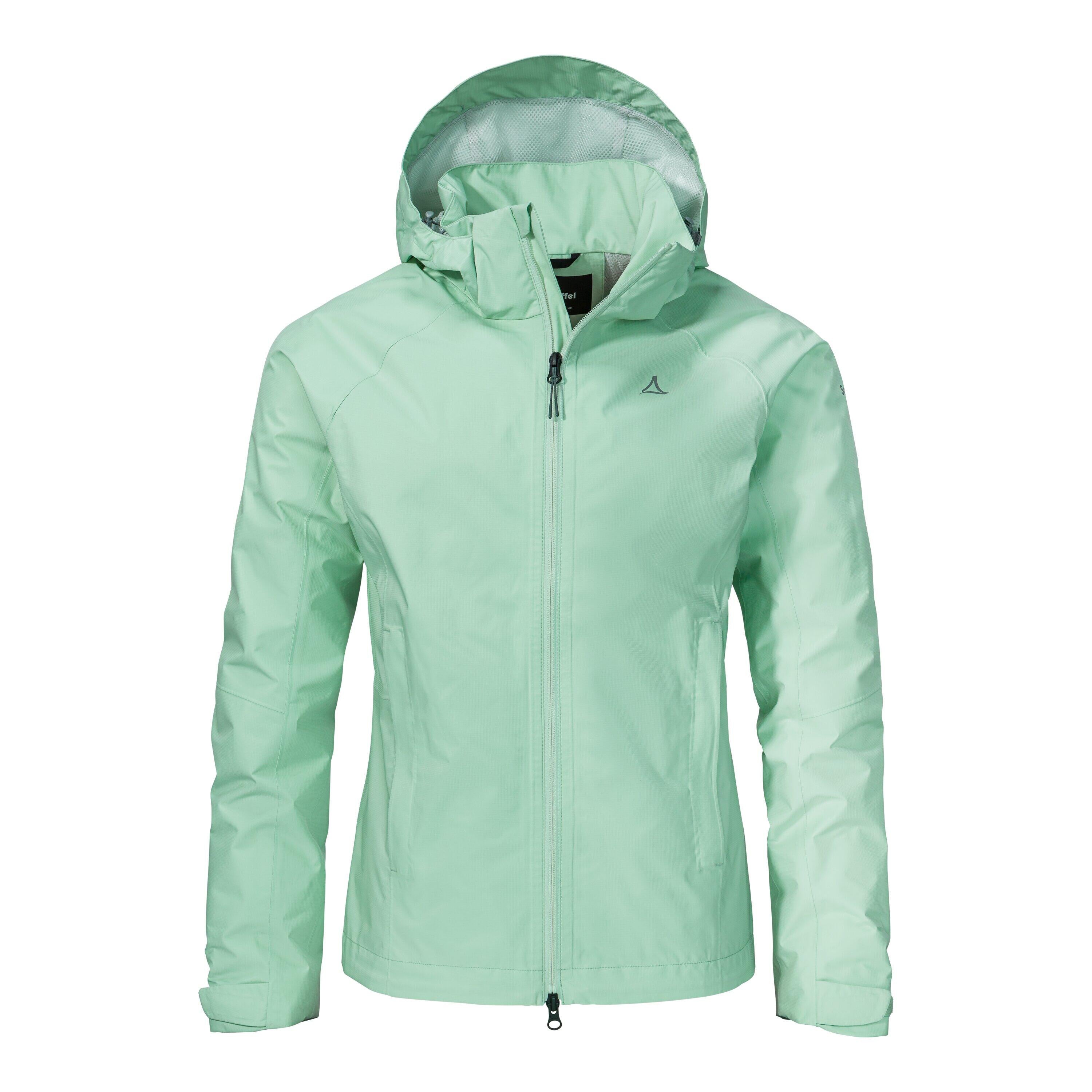 Funktionsjacke - 6205-botanicalsky - Grün