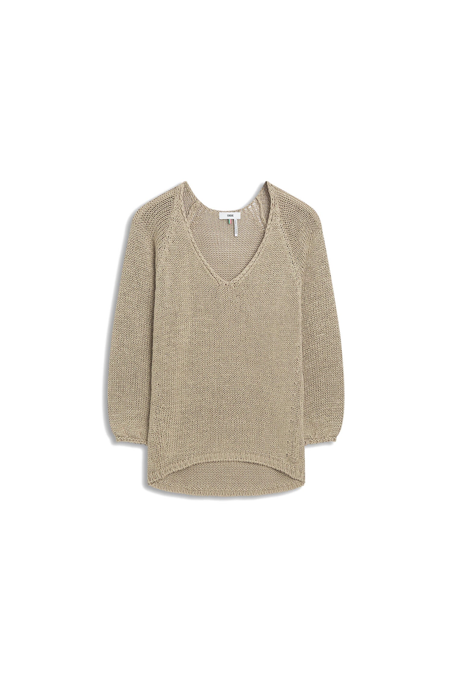 Pullover CIBANDO gehäckelt - 12-hellbeige - Beige