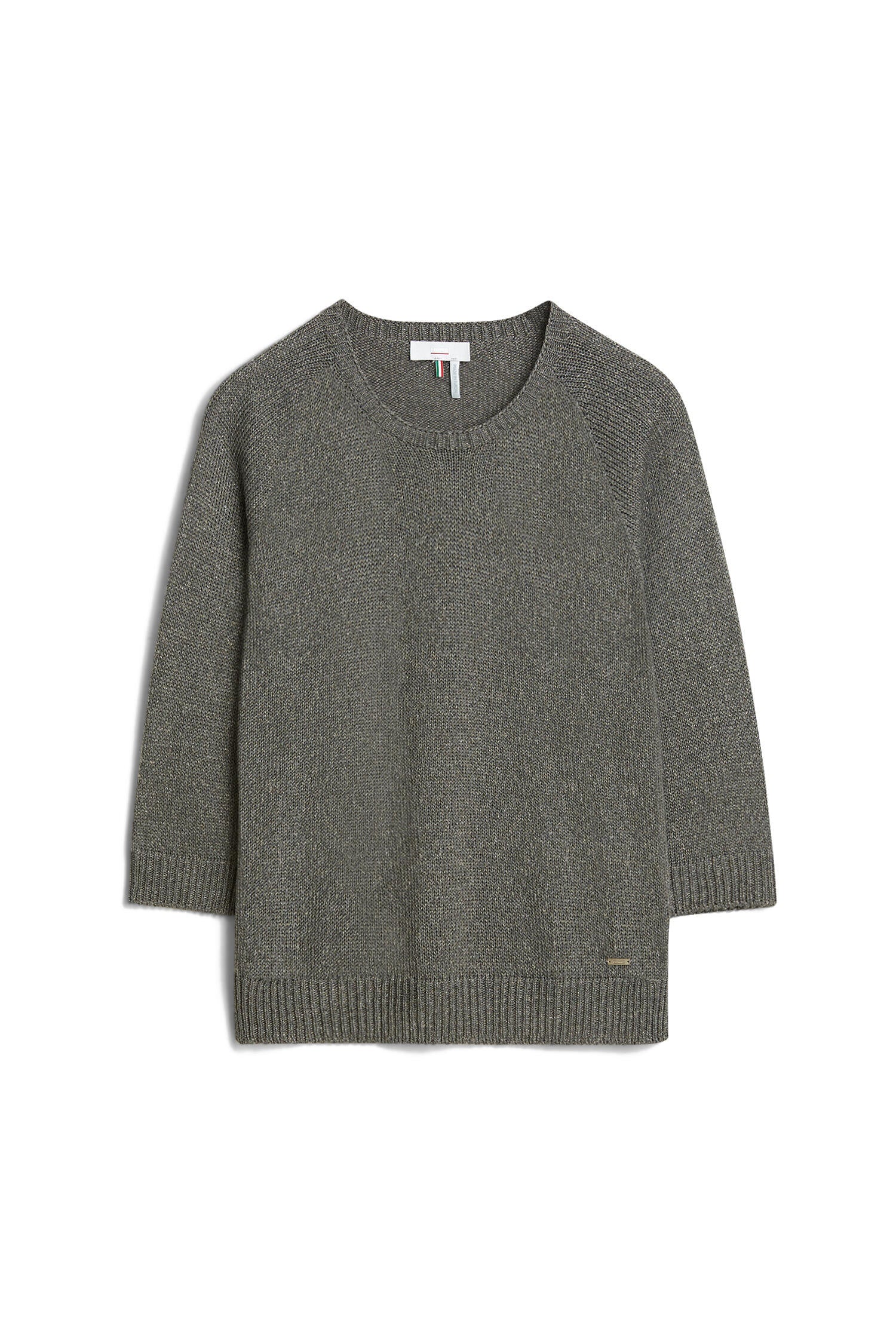 Strickpullover - 86-grUEn - Grau