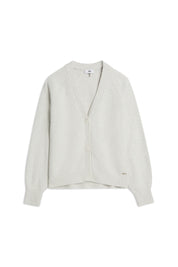 Strickjacke - 10-hellbeige - Grau