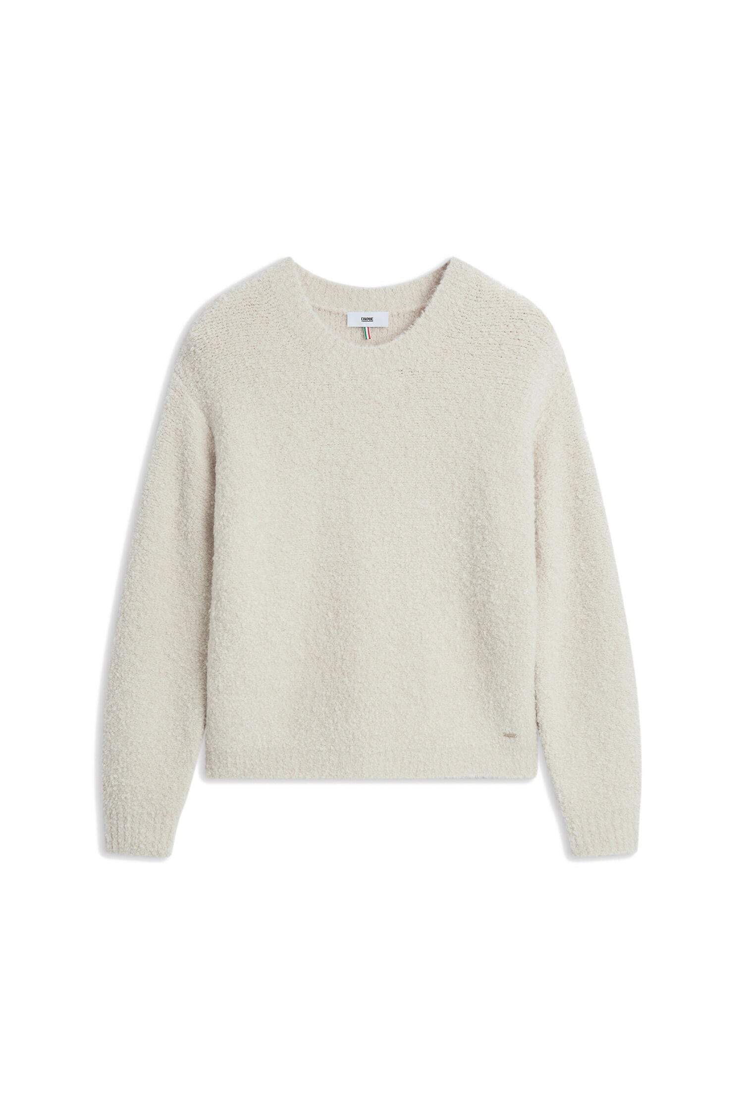 Strickpullover CICHANILA aus Wollmix - 02-weiSS - Weiß