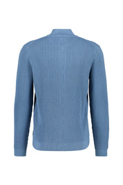 Strickjacke CIFABIAN aus Baumwollmix - 641 - Blau