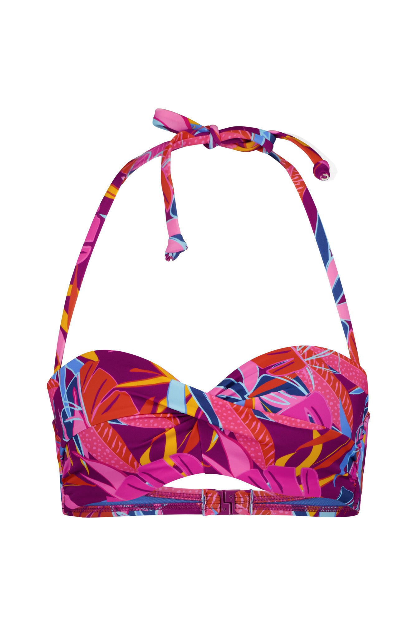 Bikini Top - 11379-berry print - Mehrfarbig