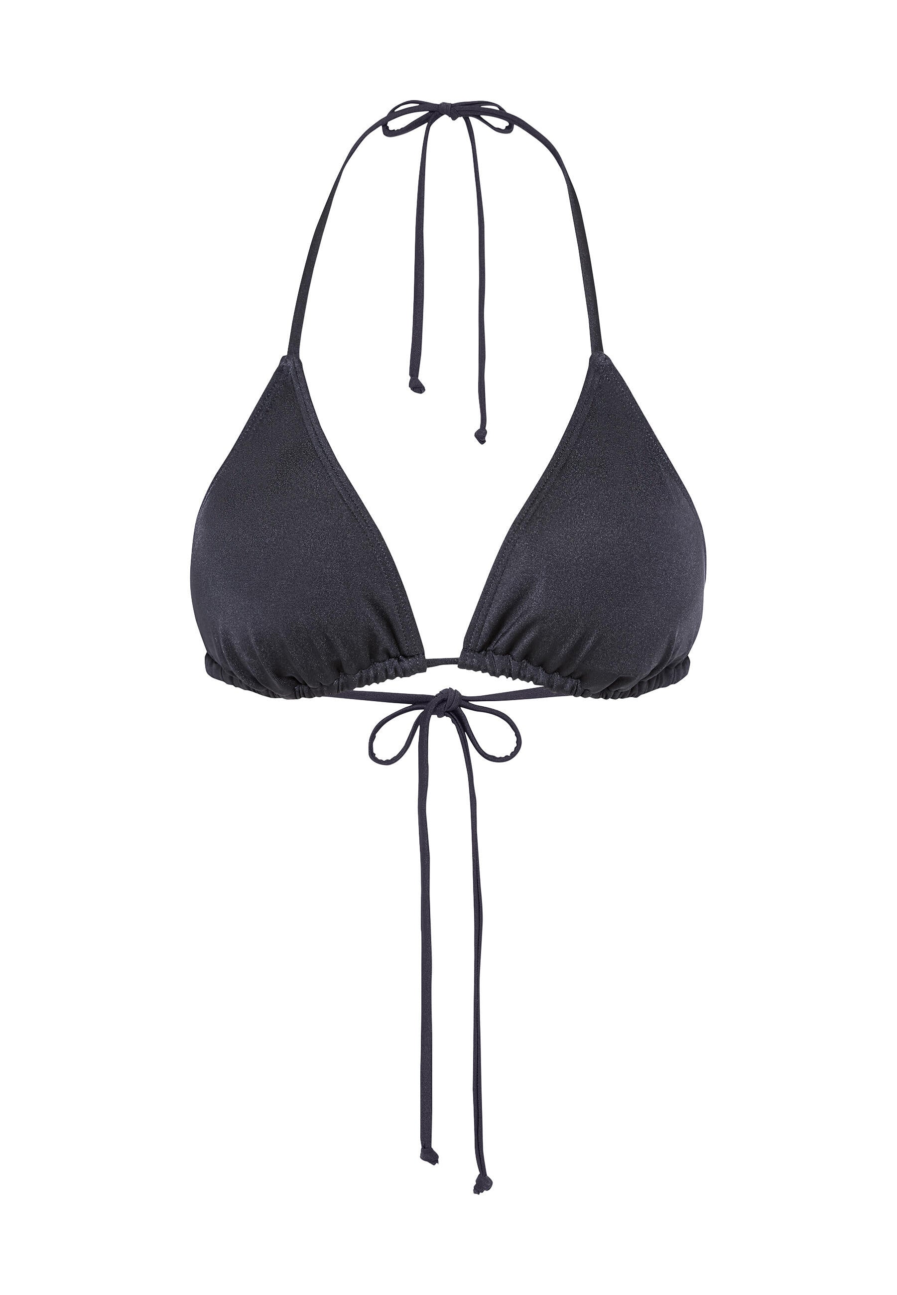 Bikini Triangel-Top - 4436-anthracite - Schwarz