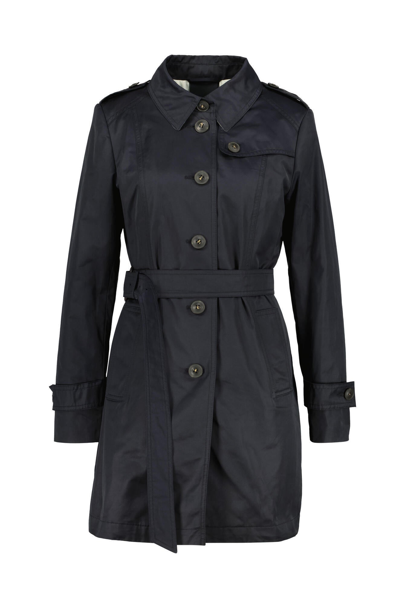 Trenchcoat aus Baumwollmix - 0093 - Blau