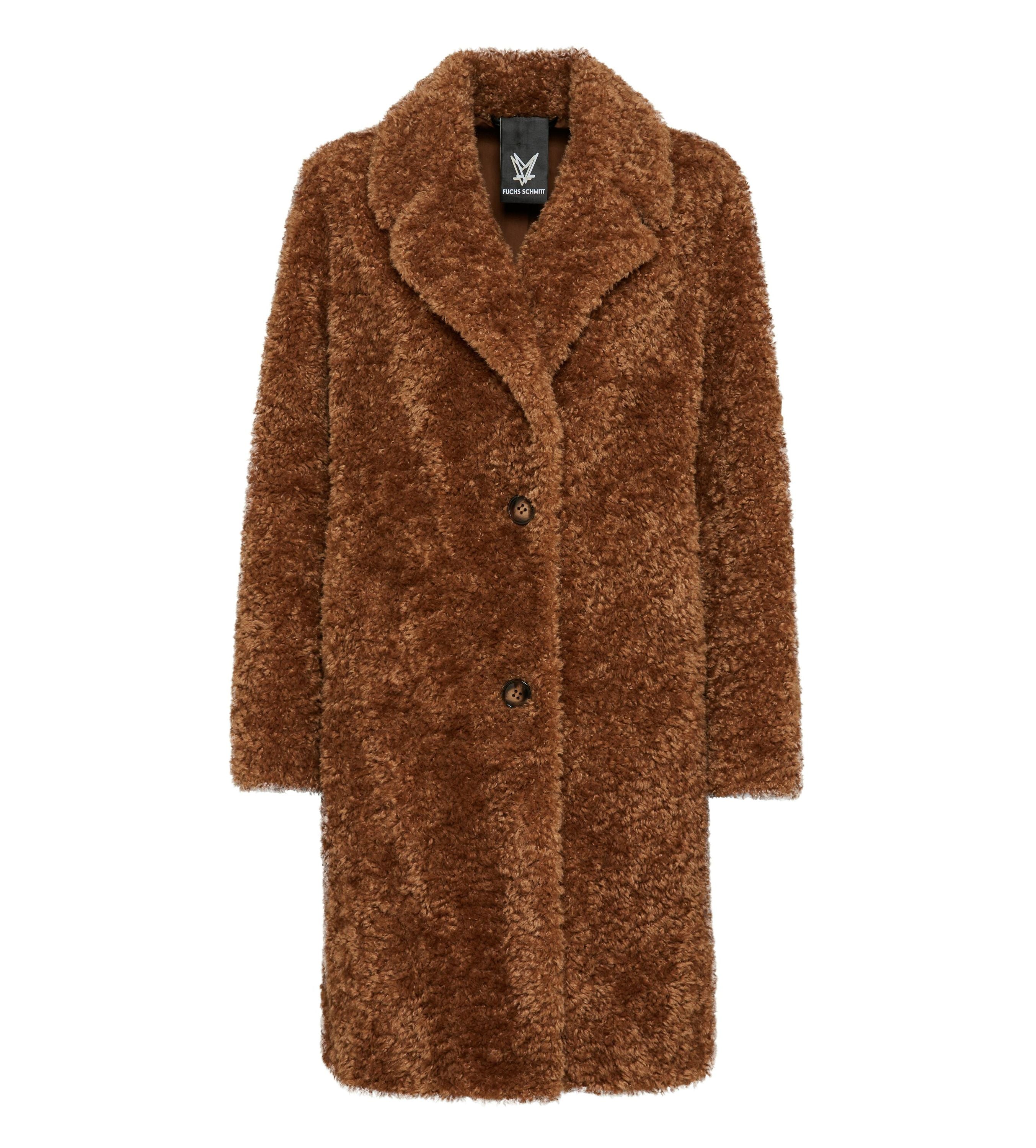 Teddymantel aus Fun Fur - 0012 - Beige