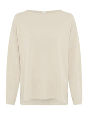 Strickpullover LIZ aus Schurwolle - 98-offwhite - Weiß