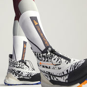 Sportsocken ADIDAS X STELLA MCCARTNEY - WHITE/UTIBLK/APSIOR - Weiß